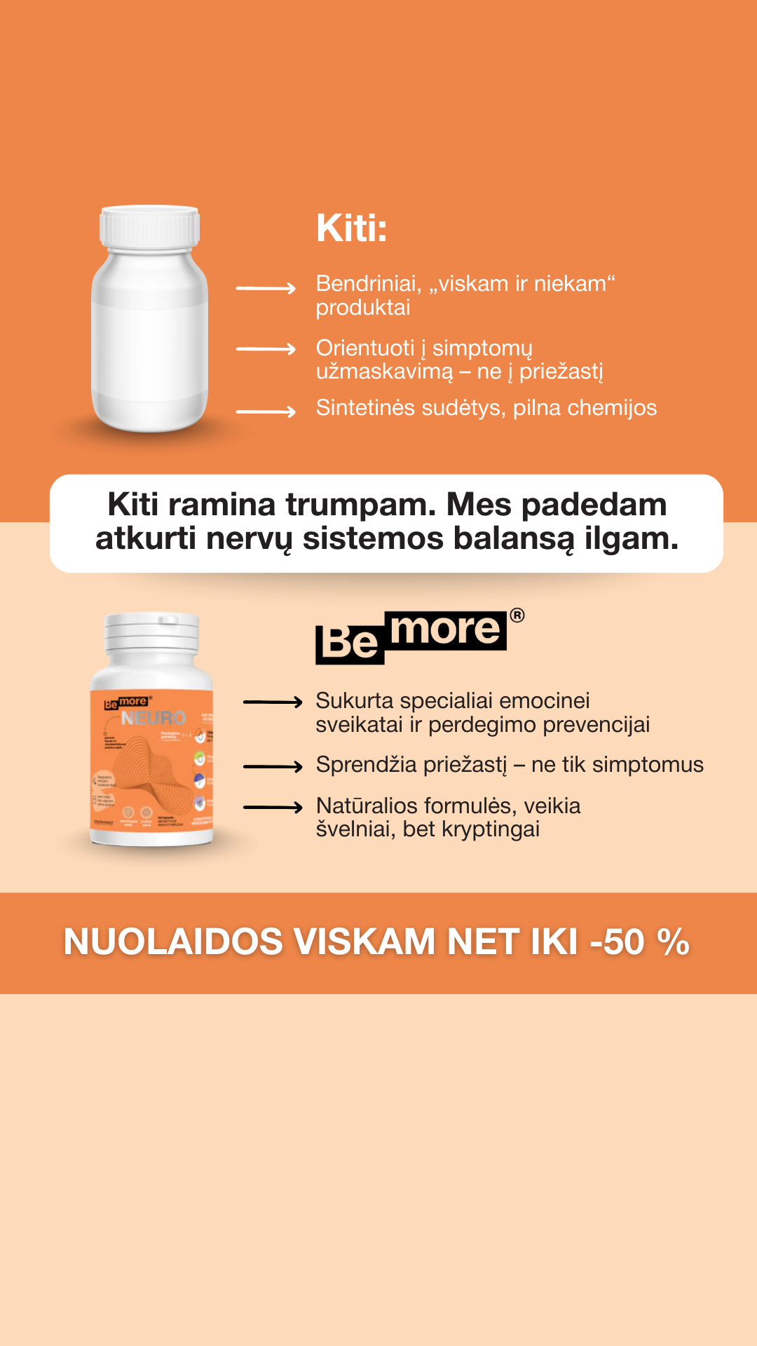 Be MORE Facebook ad