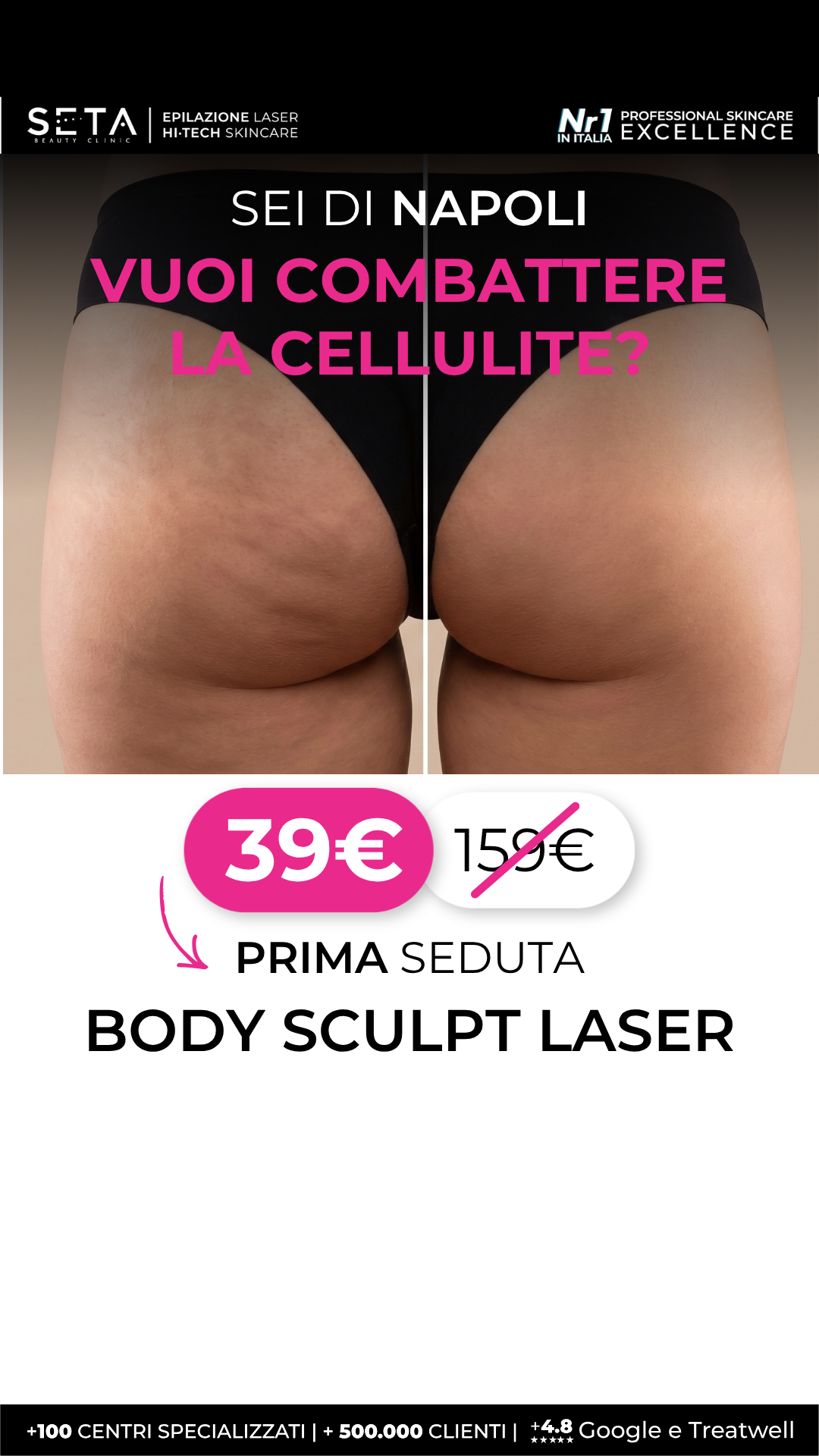 Seta Beauty Clinic Facebook ad