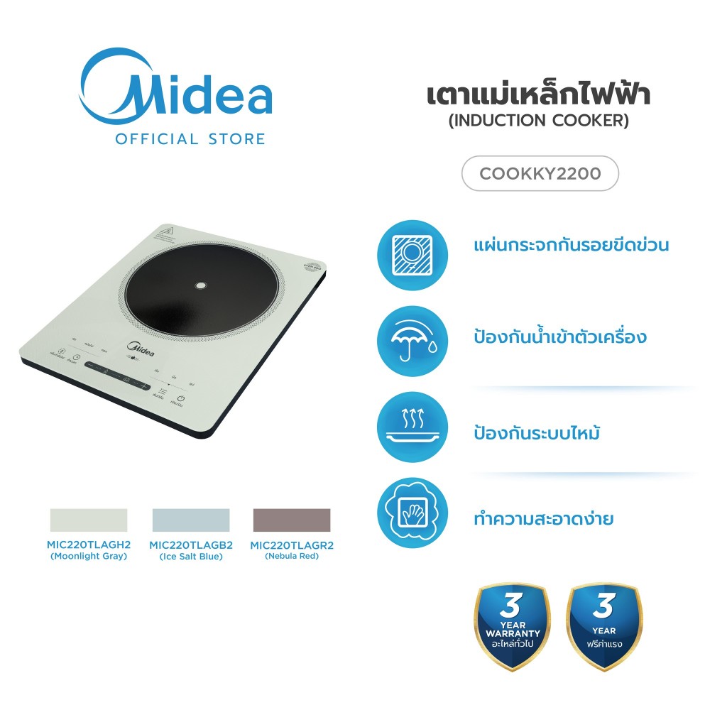 Midea Facebook ad: เครื่องใช้ไฟฟ้าไมเดีย ครบทุกความต้องการของบ้าน ในราคาสุดคุ้ม
