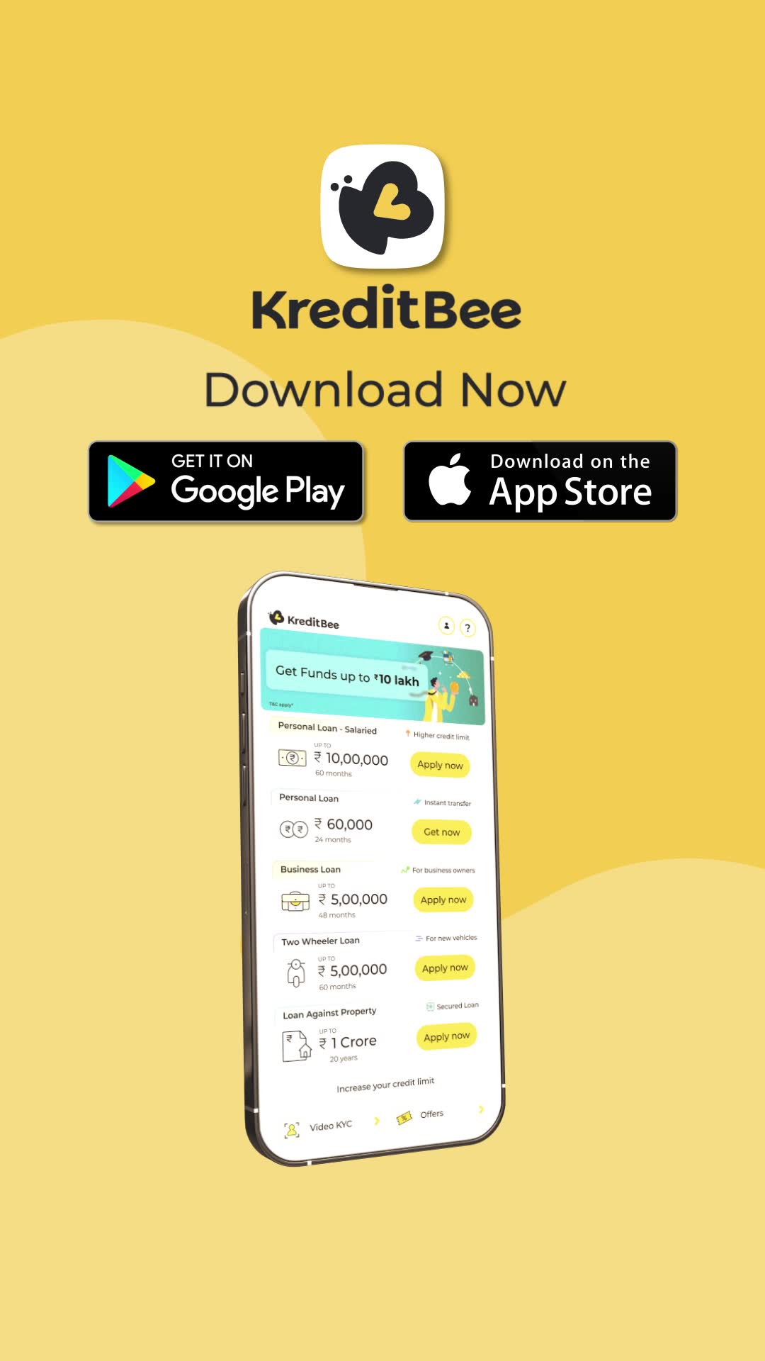 KreditBee Facebook ad from Jul 20, 2026
