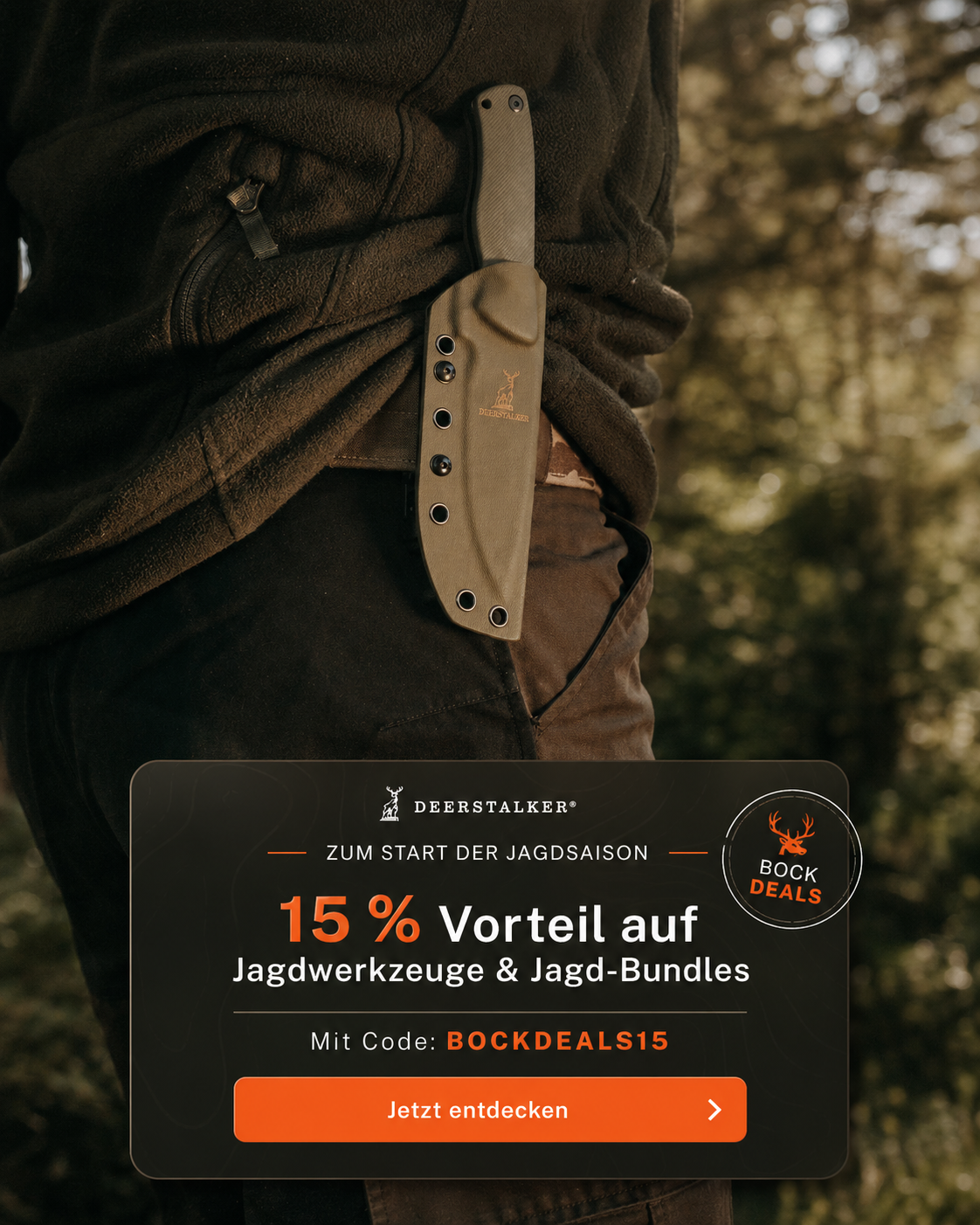 Deerstalker - Knives Built to Endure Facebook ad