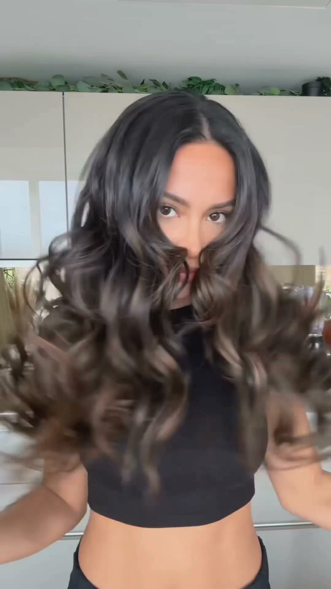 Official Foxy Locks Extensions Facebook ad: Gorgeous Curls with Luxury Clip Ins