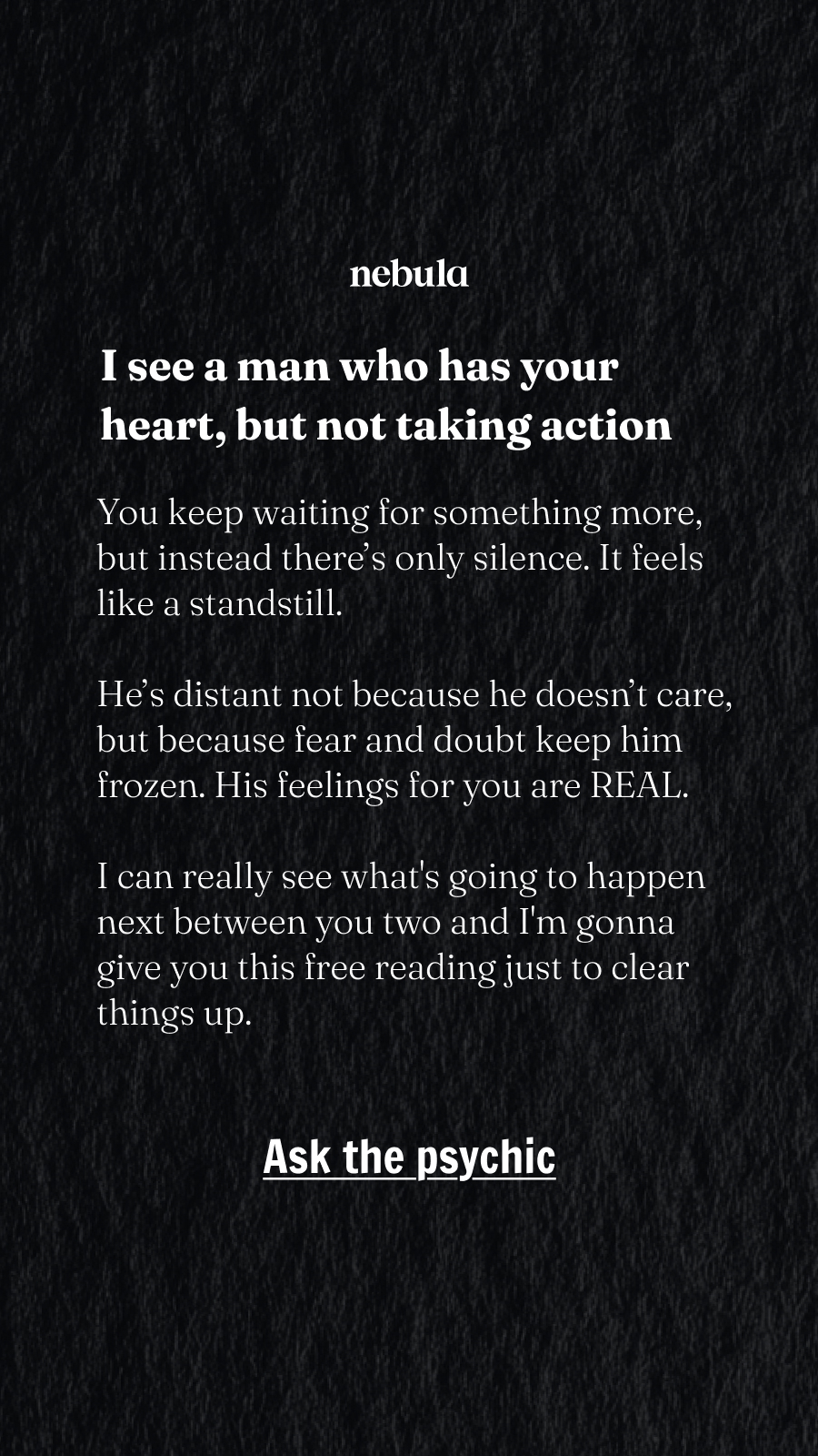 Your Relationship Advisor Facebook ad
