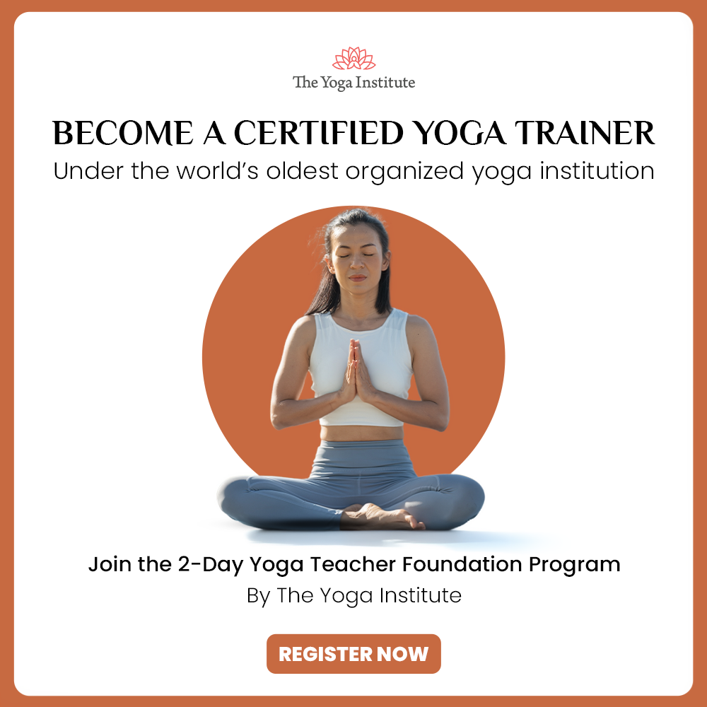 The Yoga Institute Facebook ad