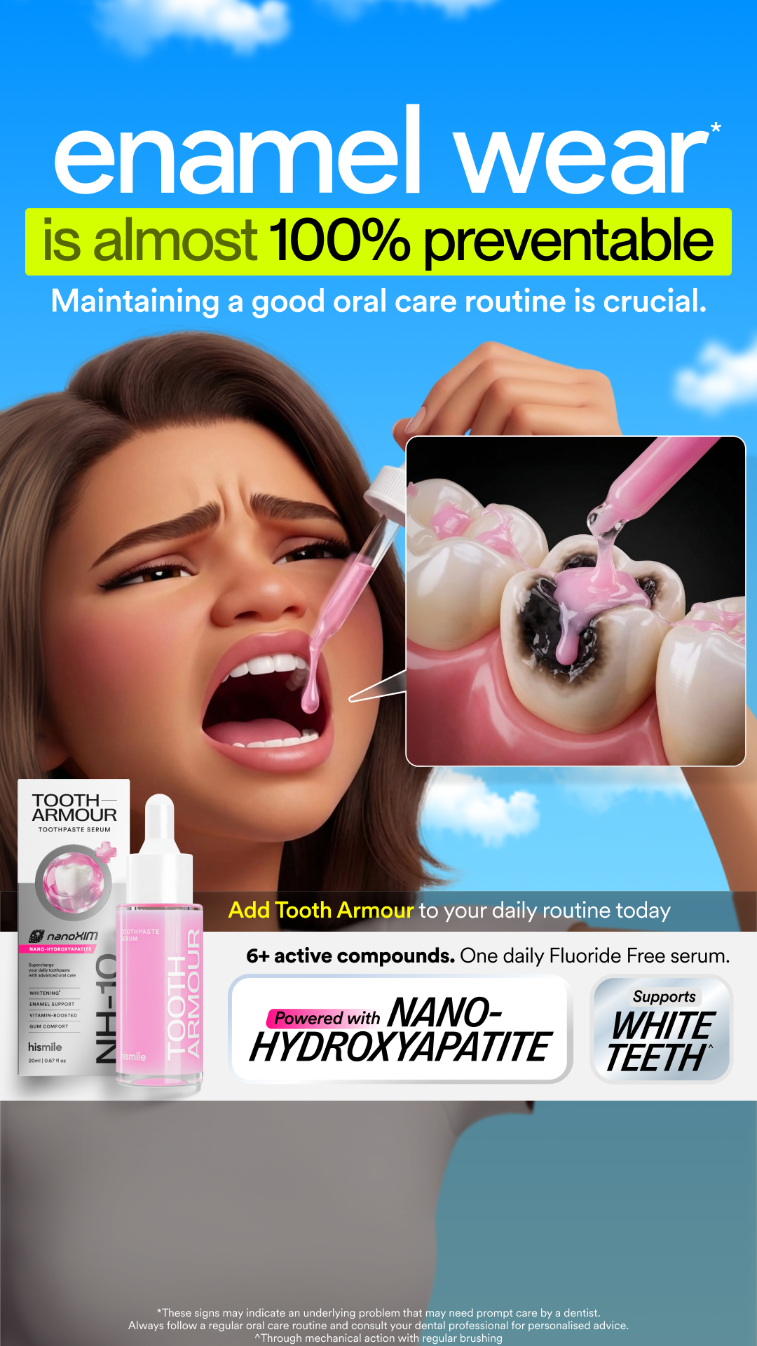 Hismile Facebook ad