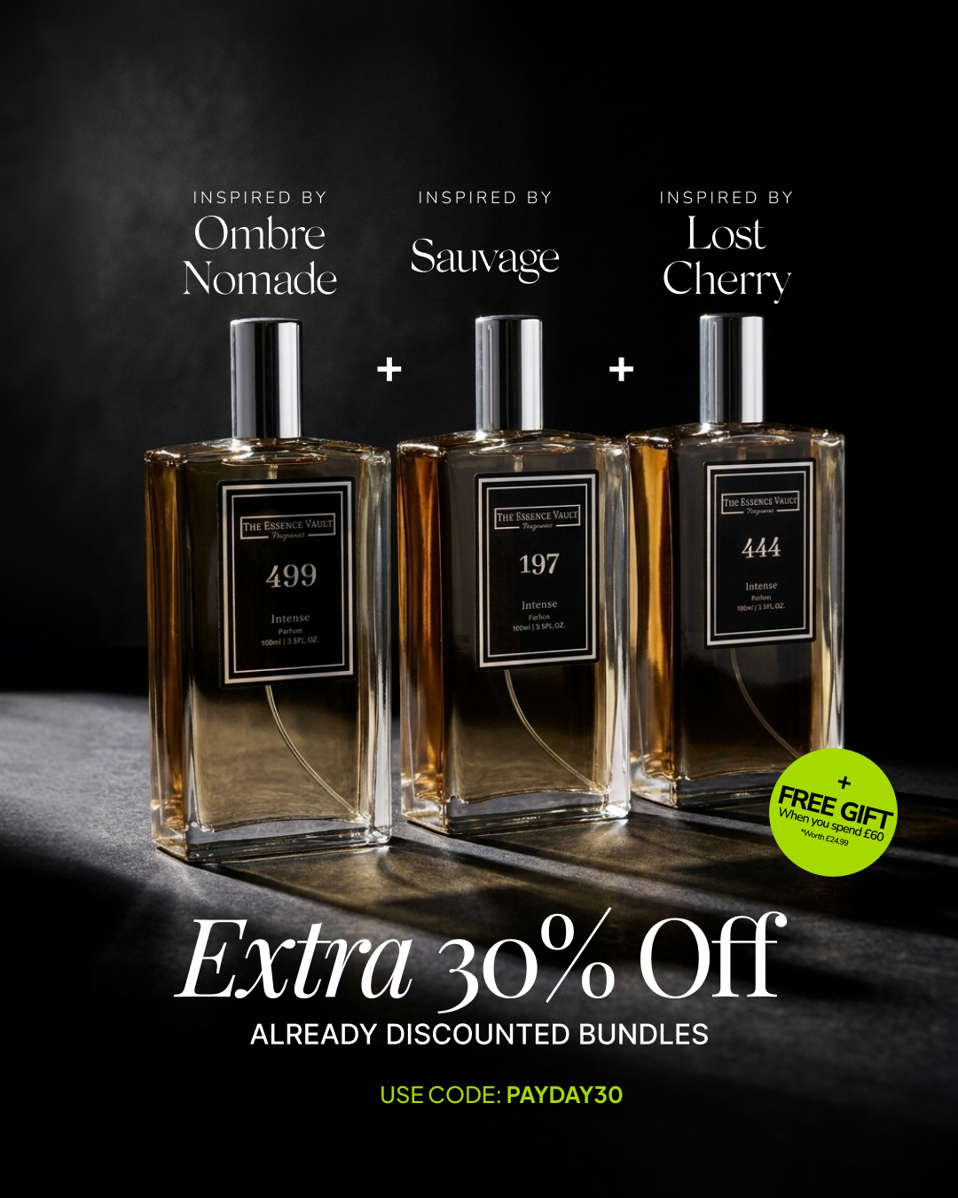 The Essence Vault Facebook ad