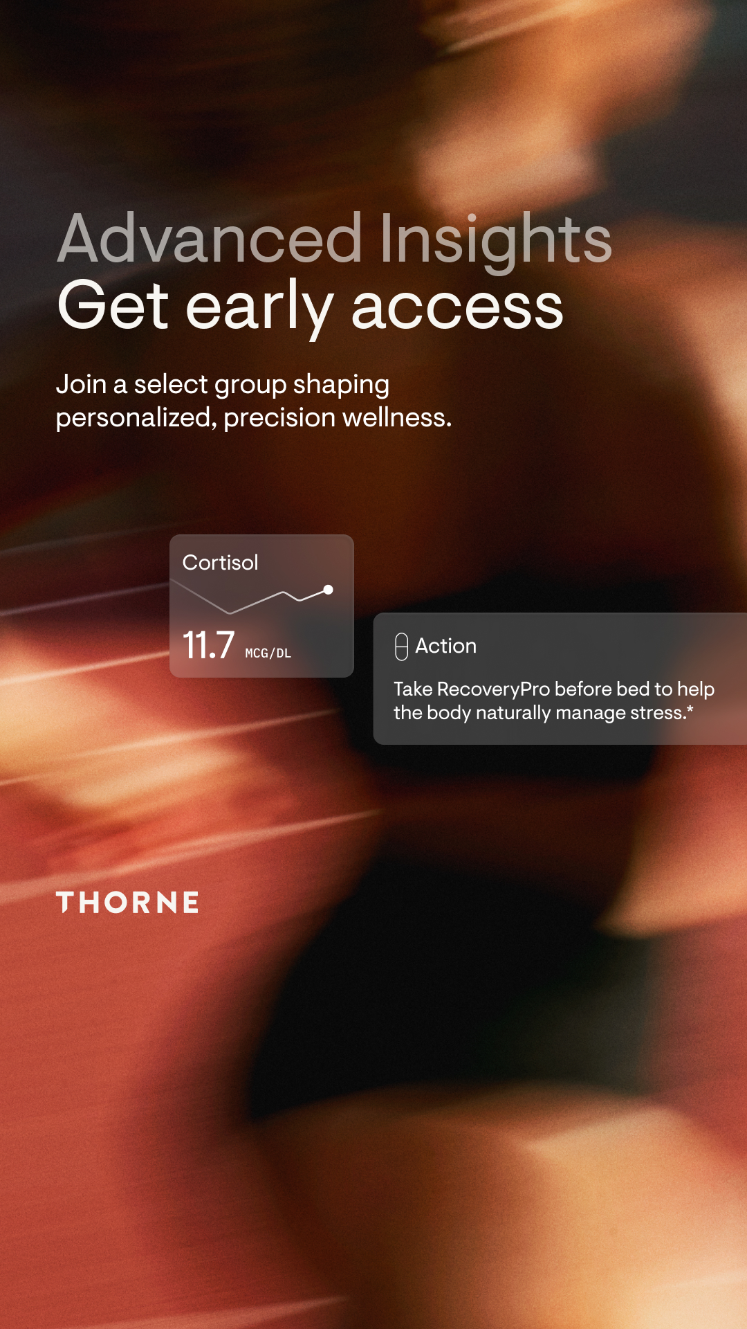 Thorne Facebook ad