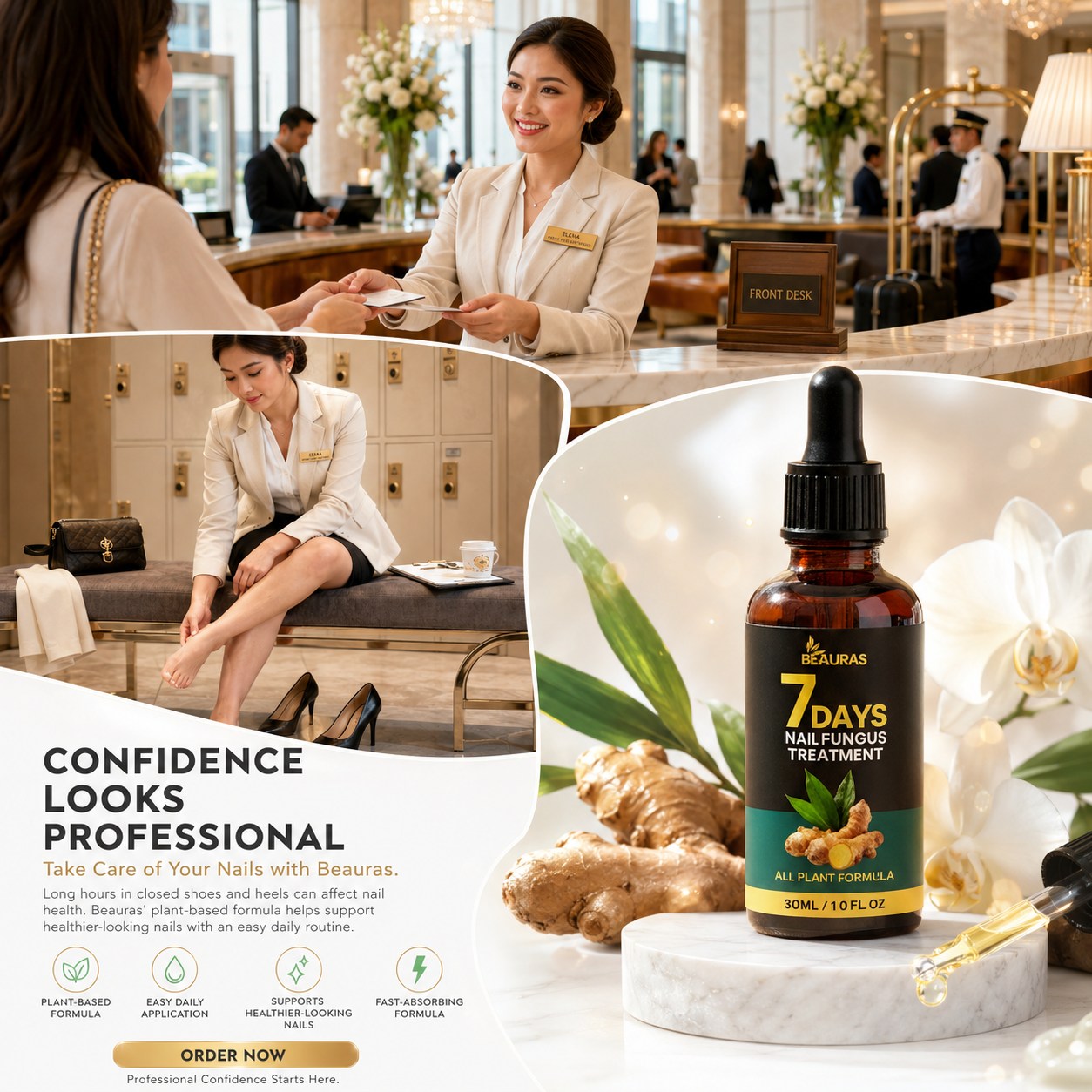 7 days Nail Fungus Treatment Oil Facebook ad