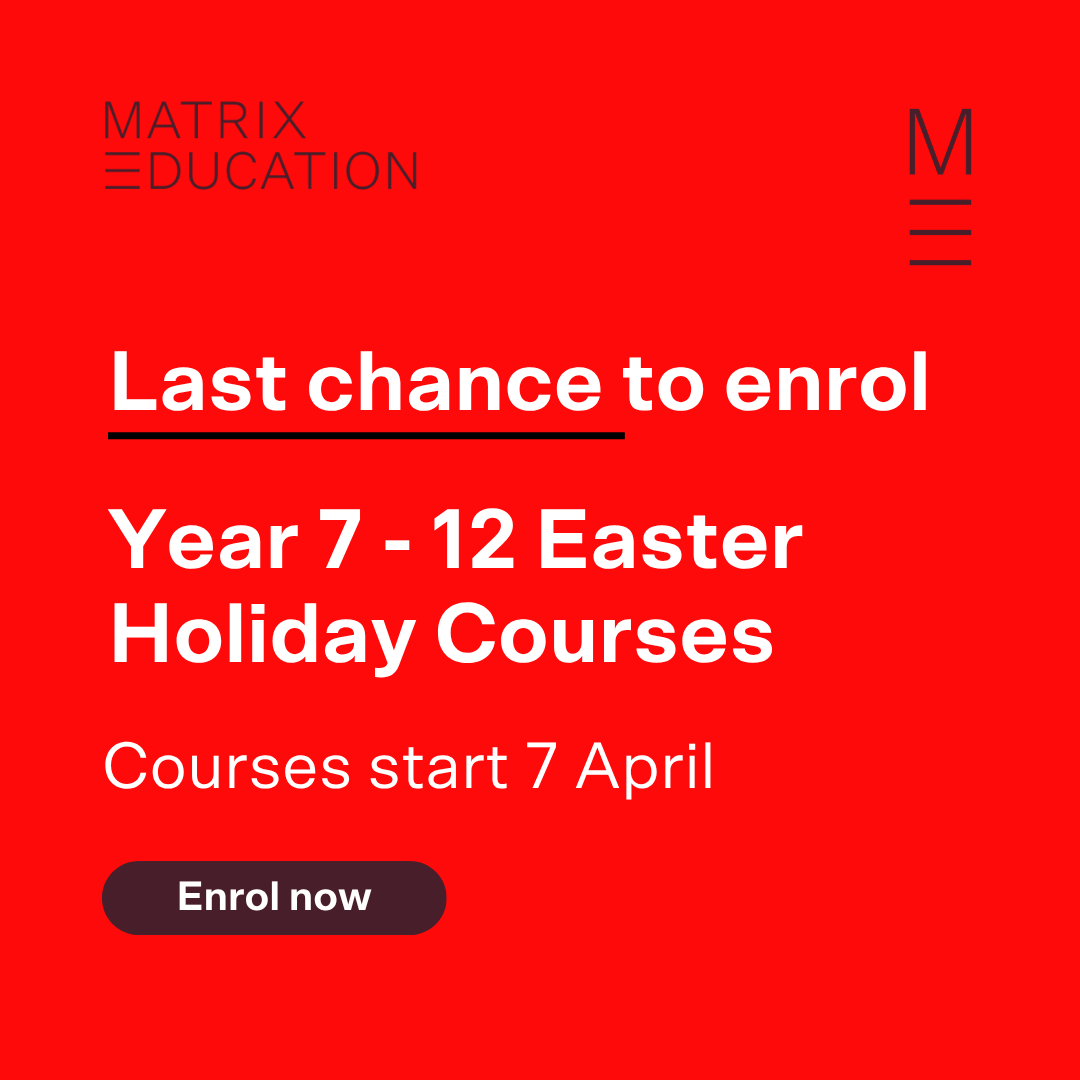 Matrix Education Facebook ad