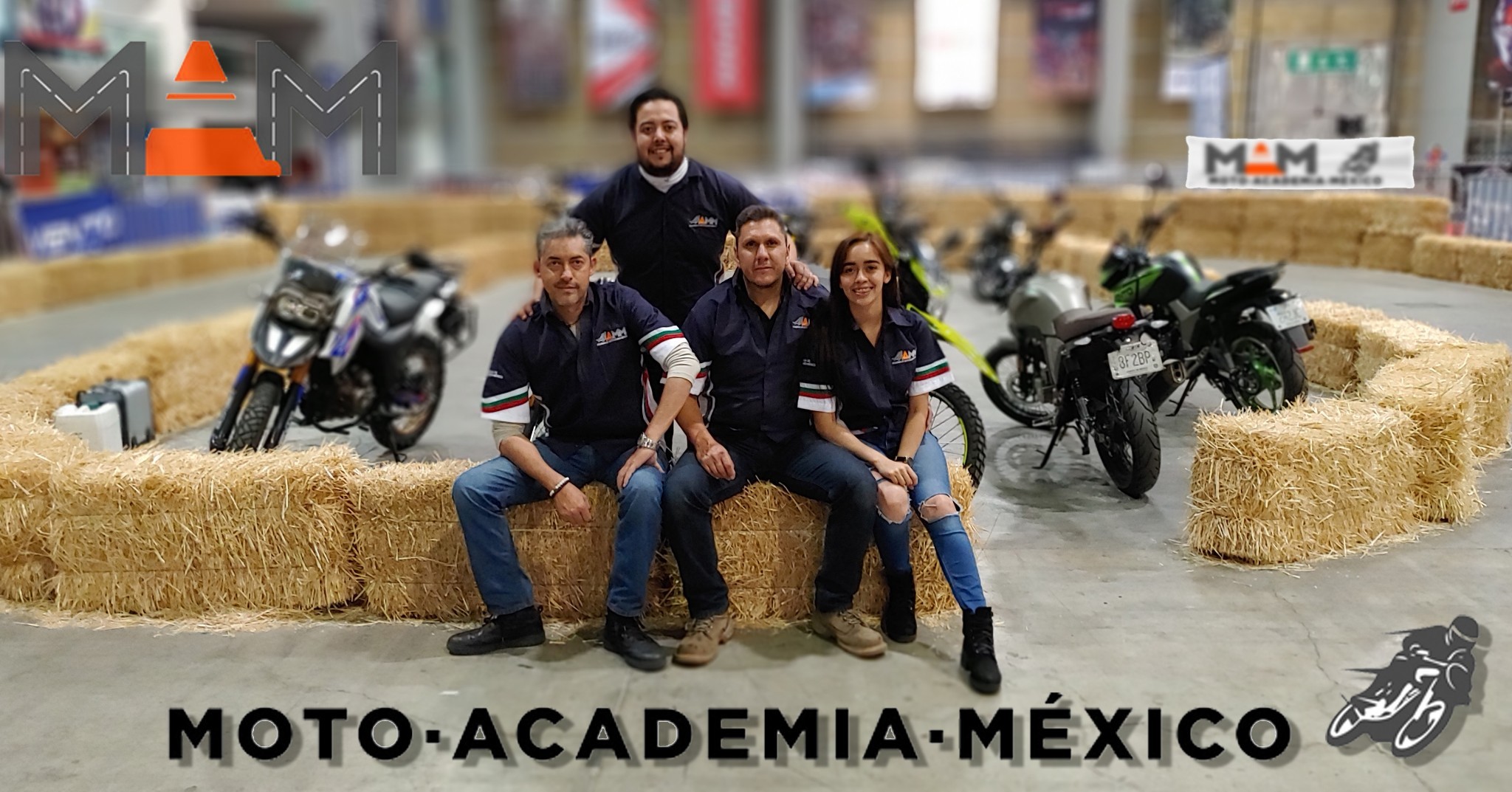 Moto Academia México Facebook ad: CURSO DE MOTOCICLISMO CON DURACIÓN DE 12 HORAS