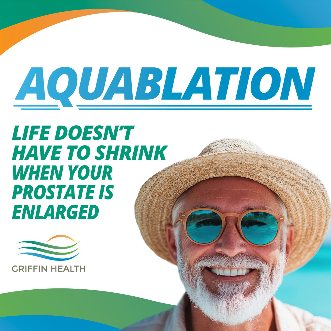 Griffin Hospital Facebook ad: Life Doesn't Have to Shrink with BPH
