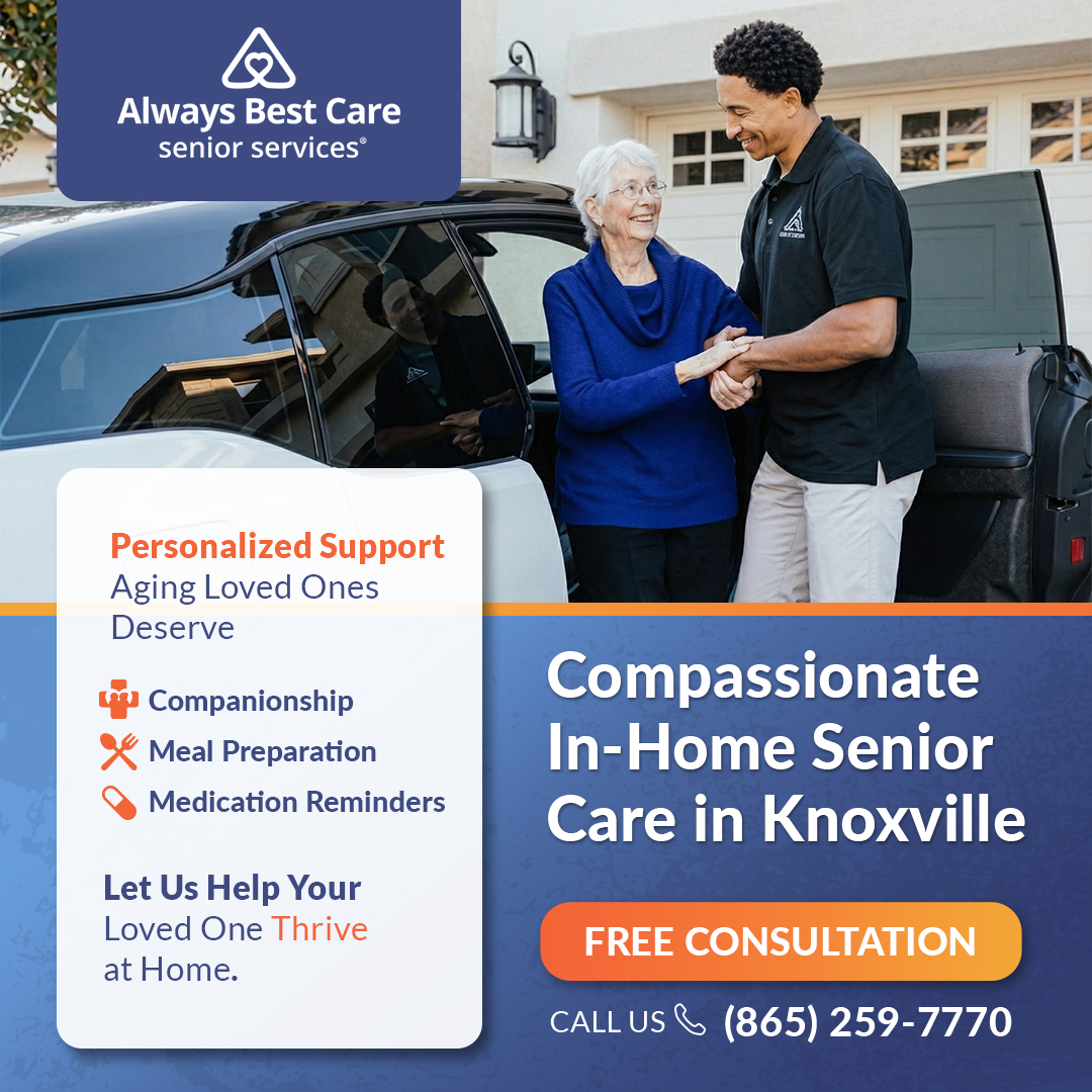 Always Best Care of Greater Knoxville Facebook ad: Caring for a loved one comes with many…