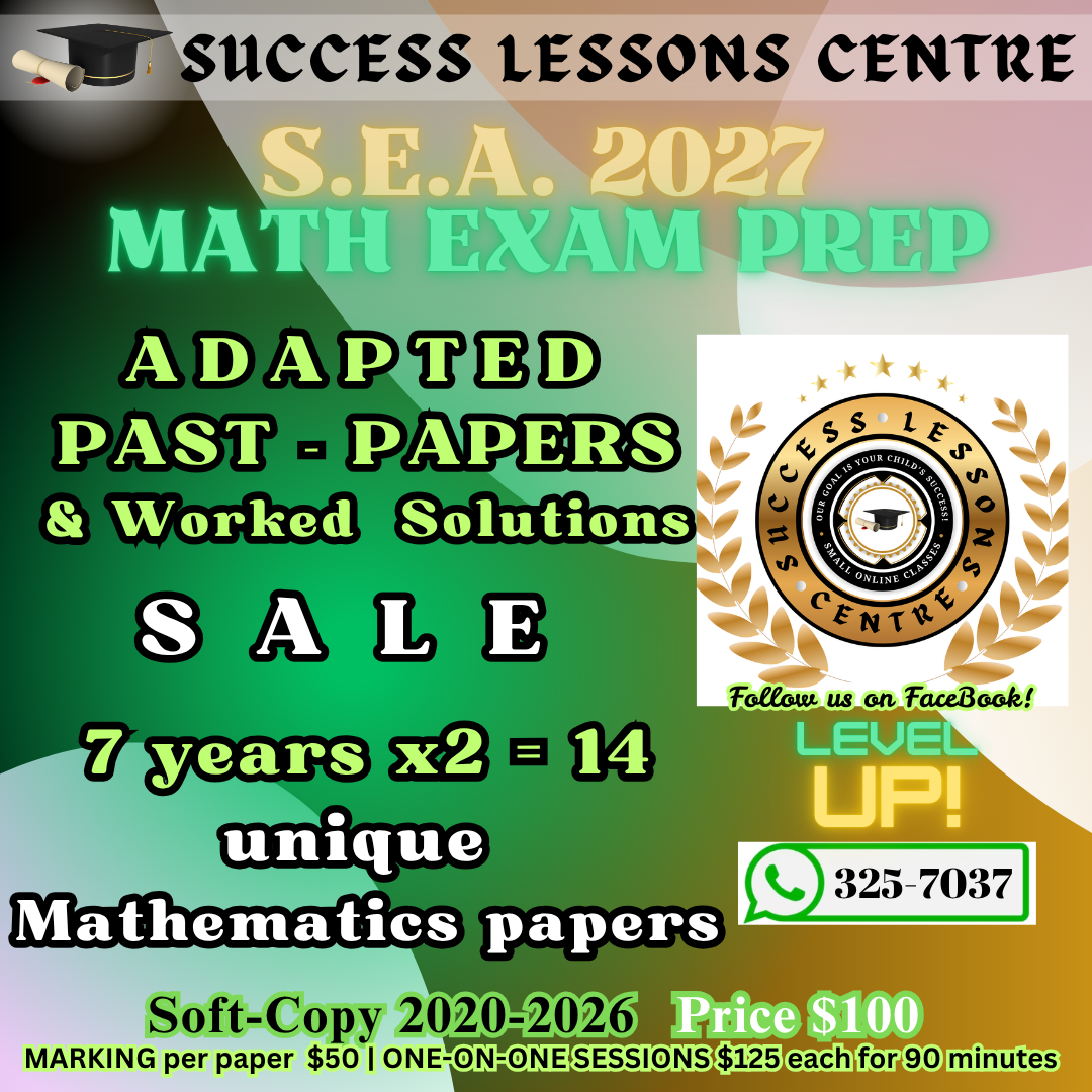 Success Lessons Centre Facebook ad