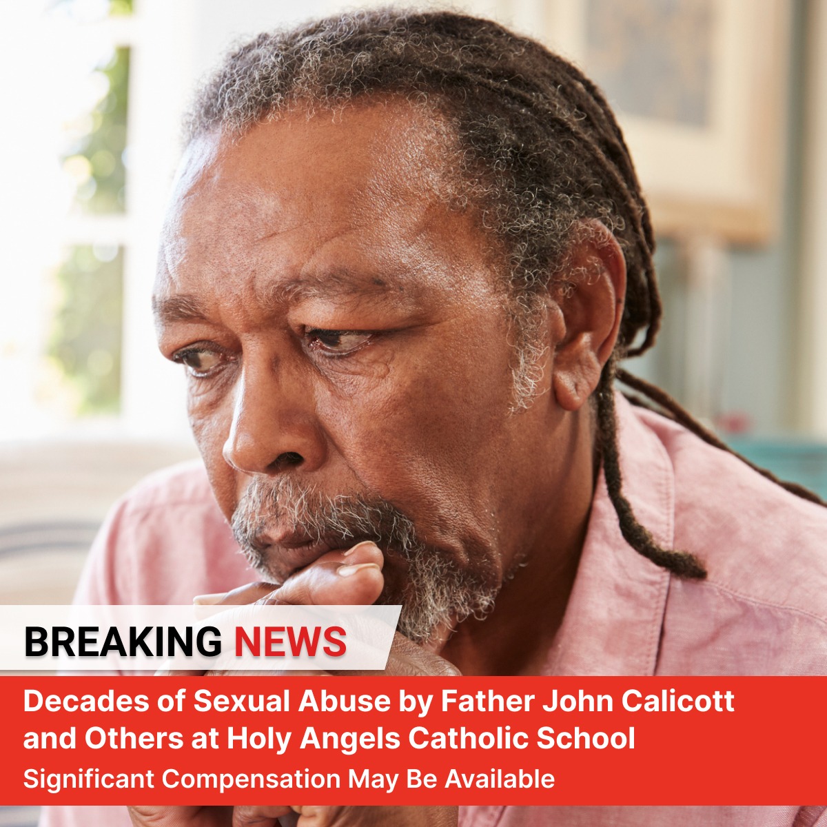 Holy Angels Catholic School Sex Abuse Claims Facebook ad