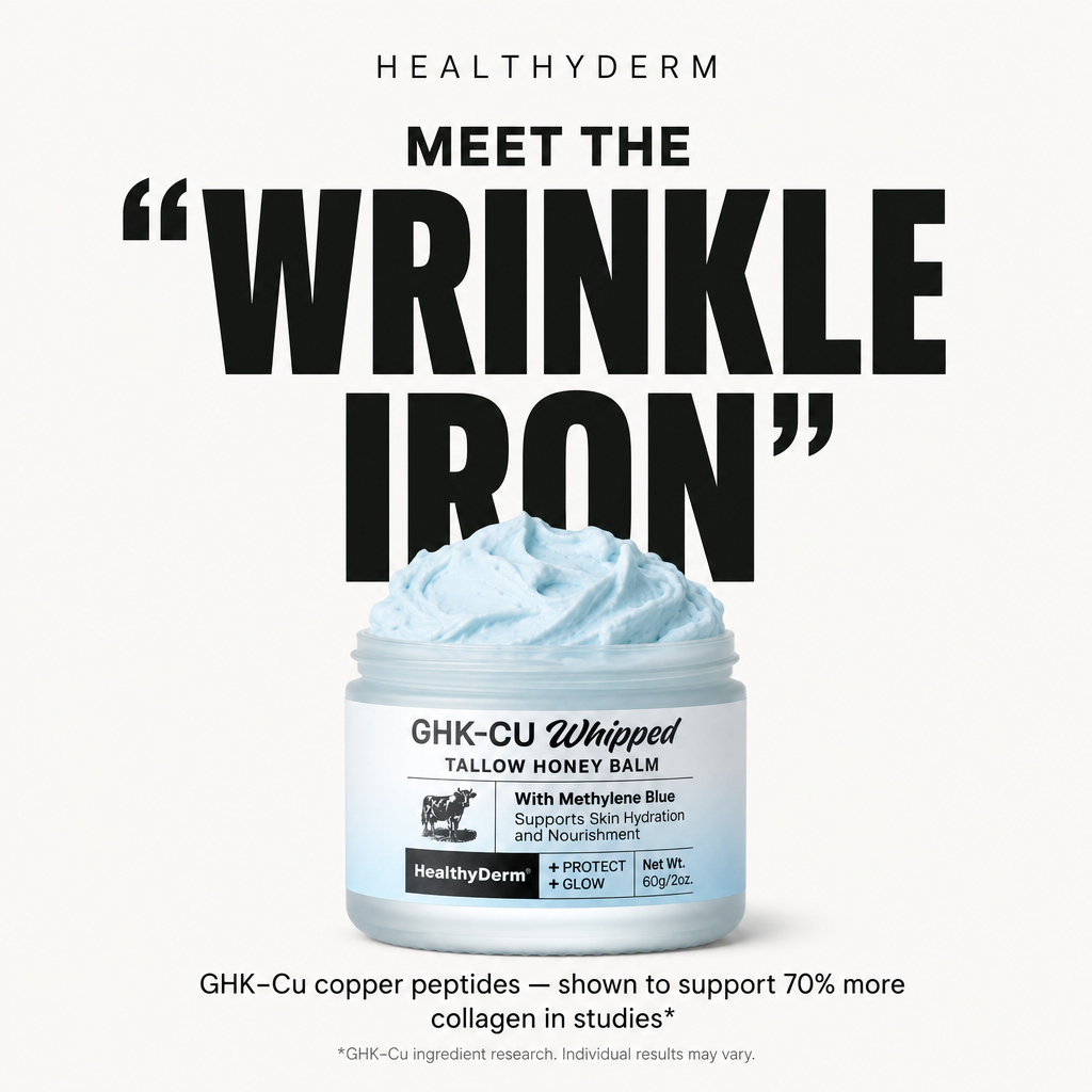 HealthyDerm Skincare Facebook ad