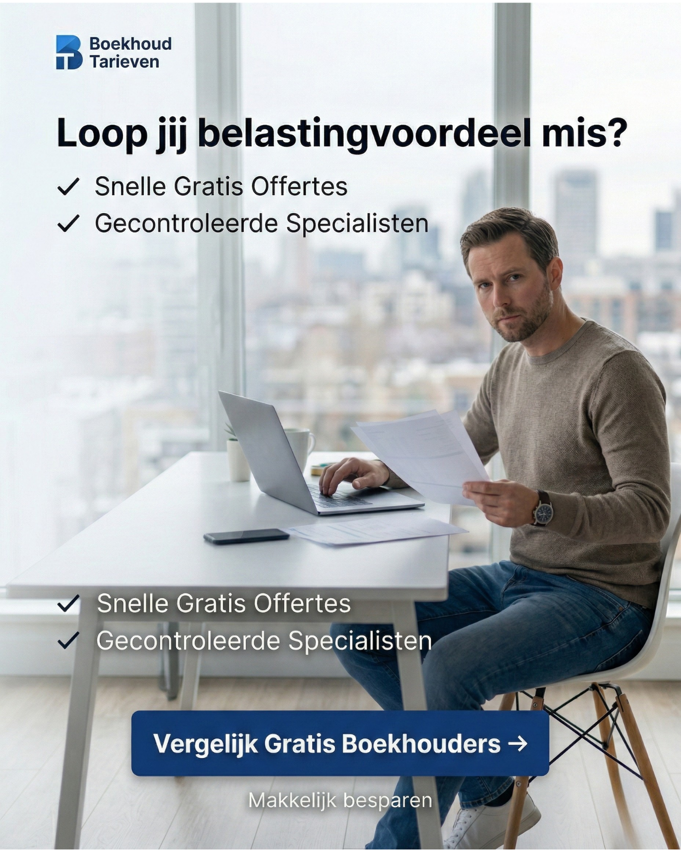 Boekhoud Tarieven Facebook ad