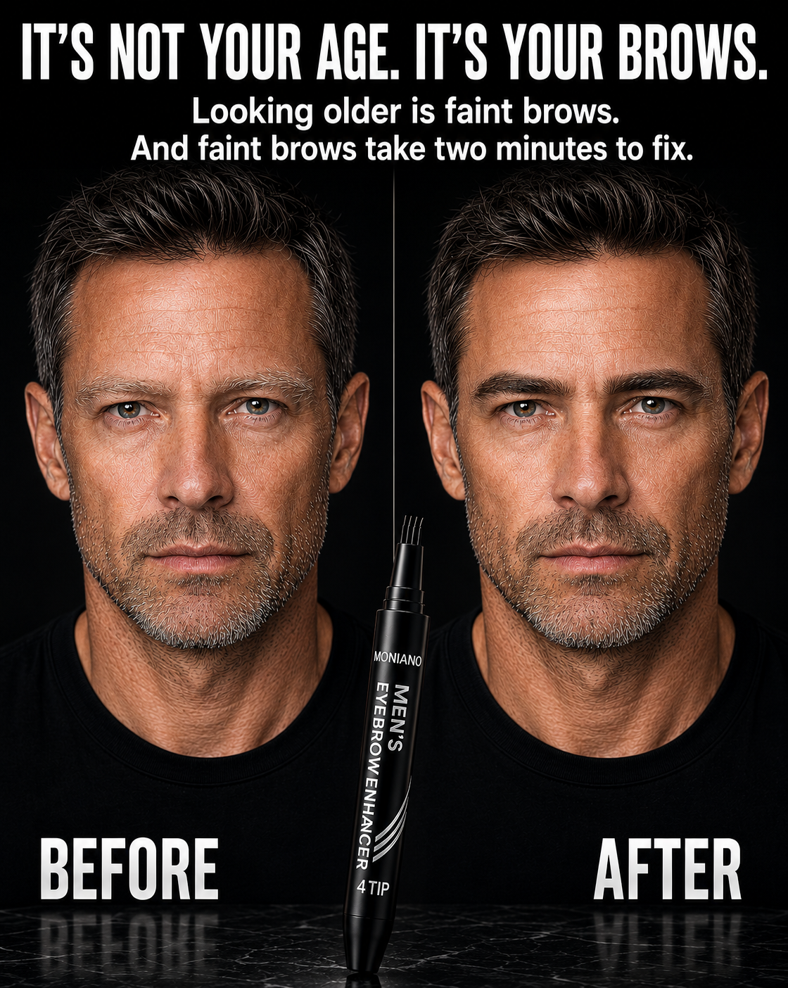 Men's Grooming Tips Facebook ad: RATED 4.8/5