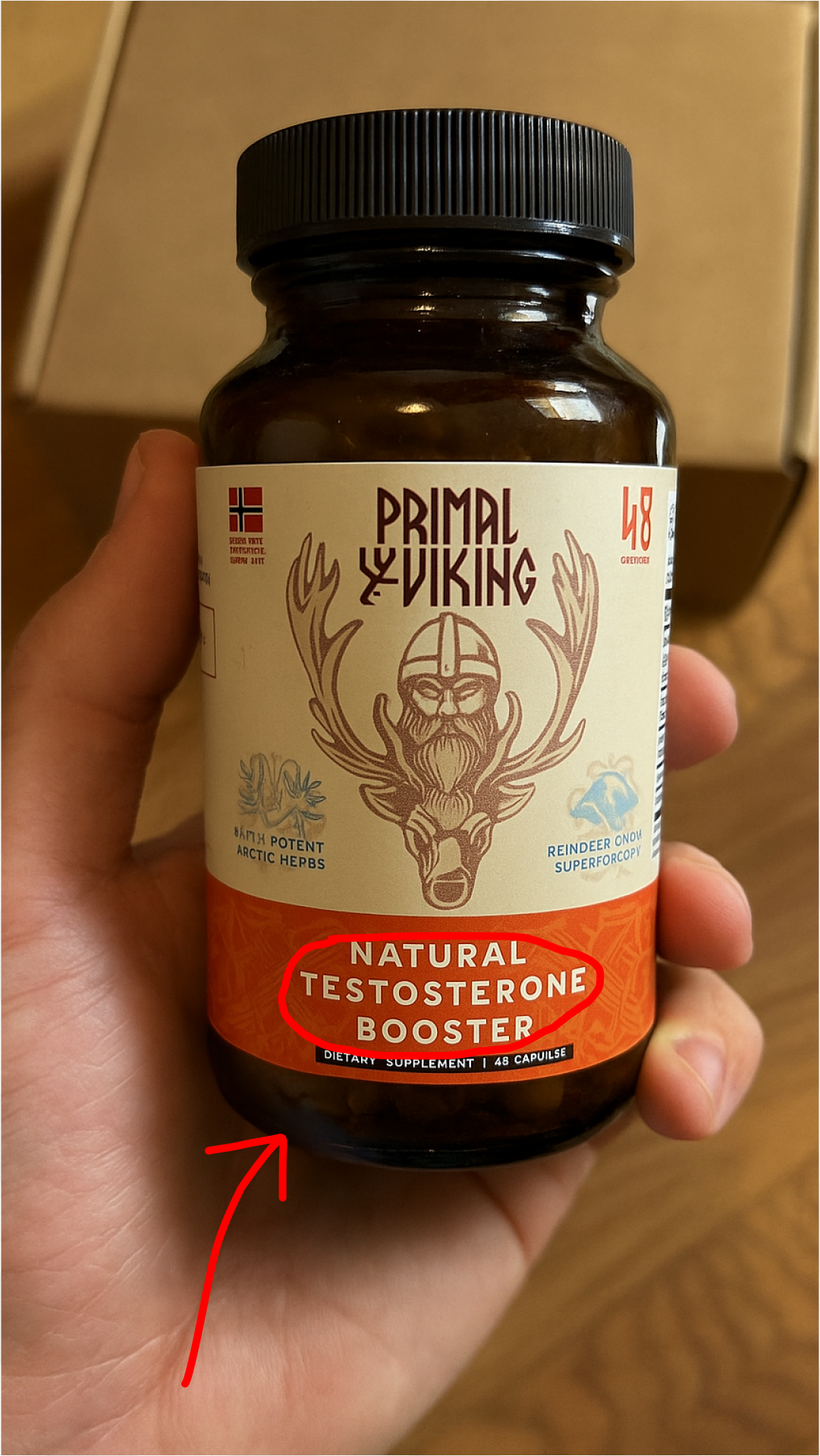 Primal Viking Facebook ad