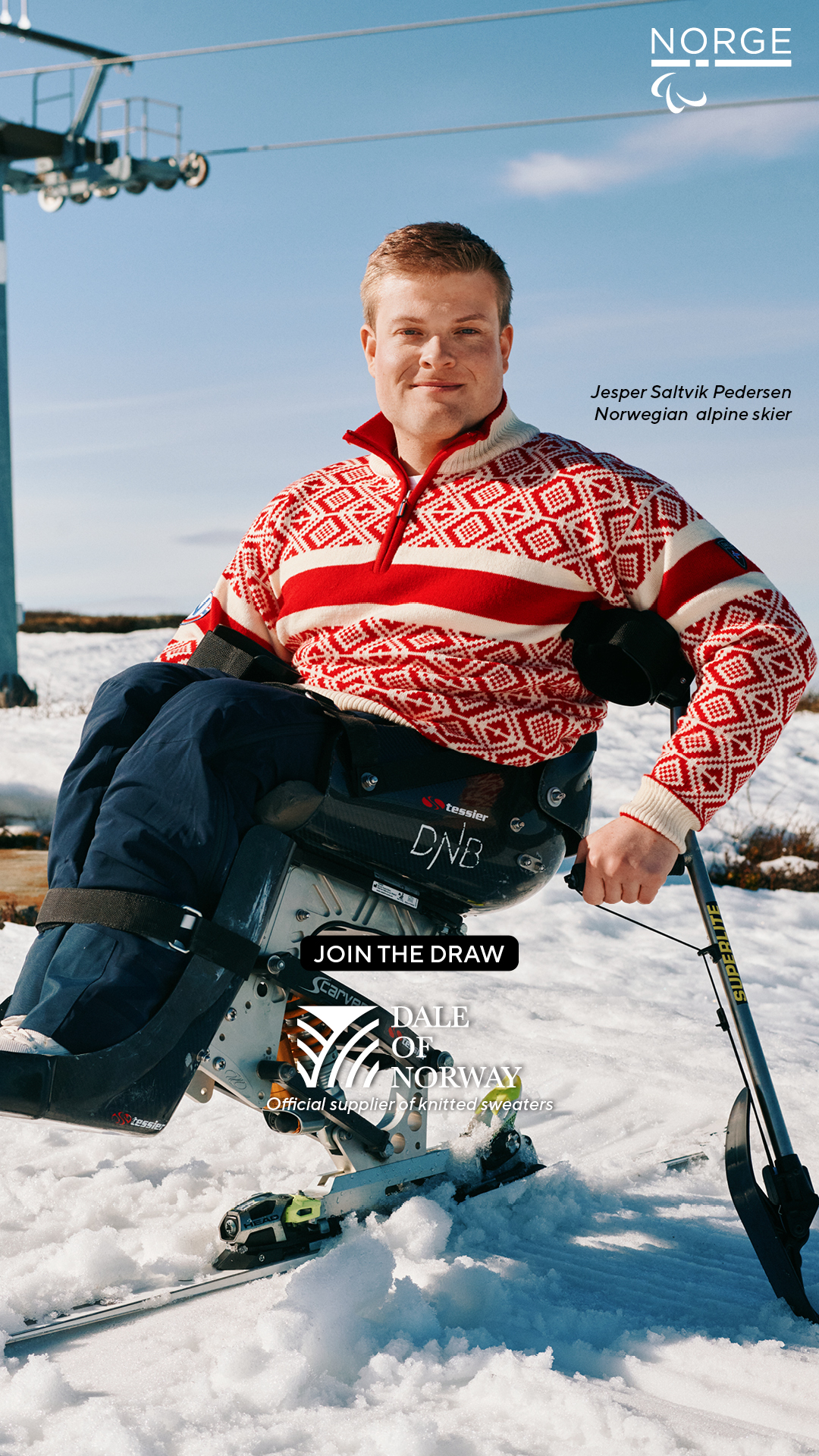 Dale of Norway Facebook ad