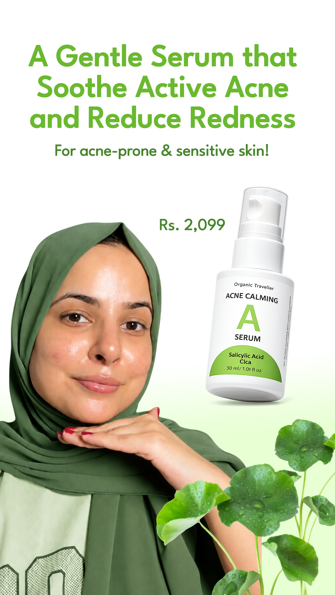 Organic Traveller - Skincare Facebook ad