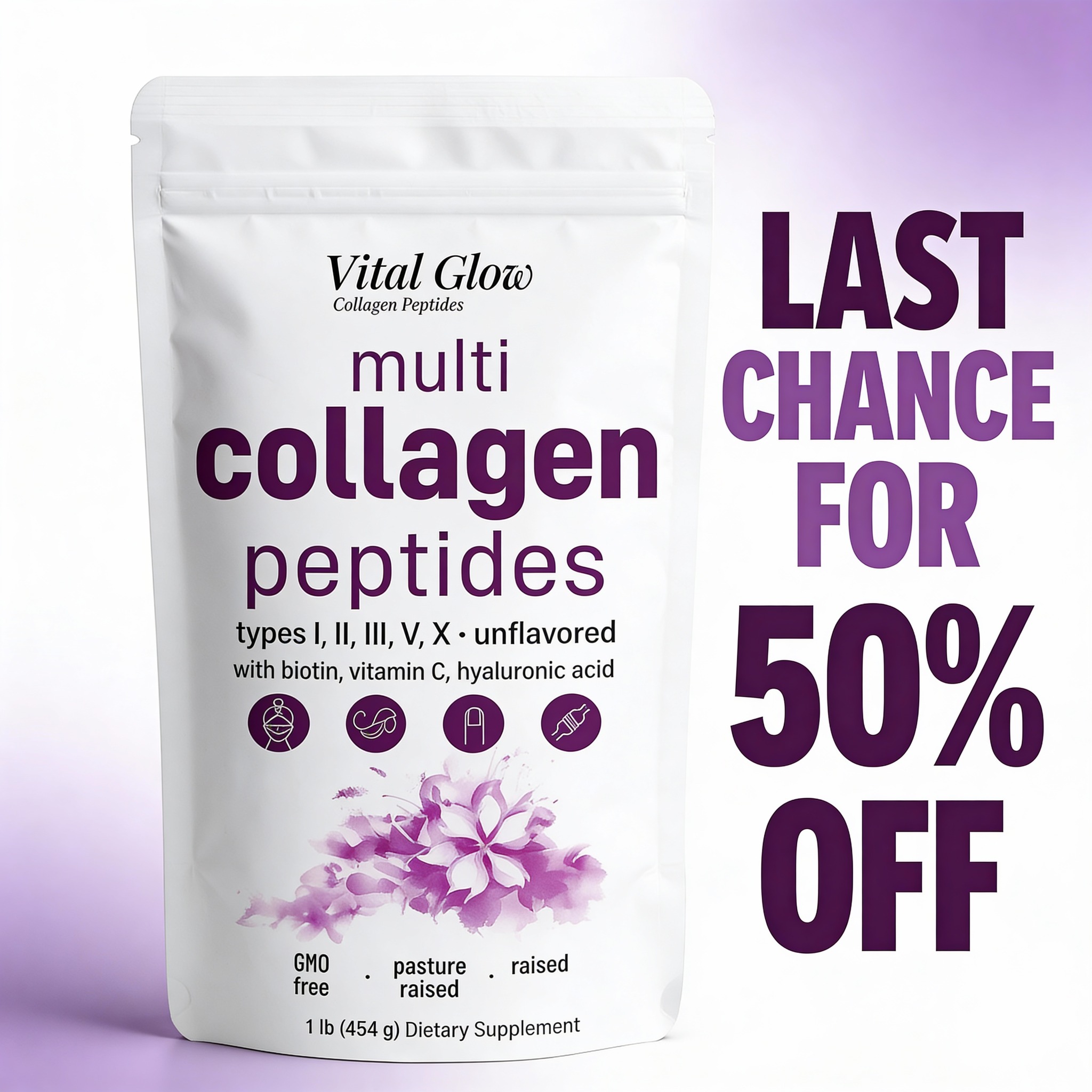 VitalGlow Facebook ad: Your Last Chance to Save