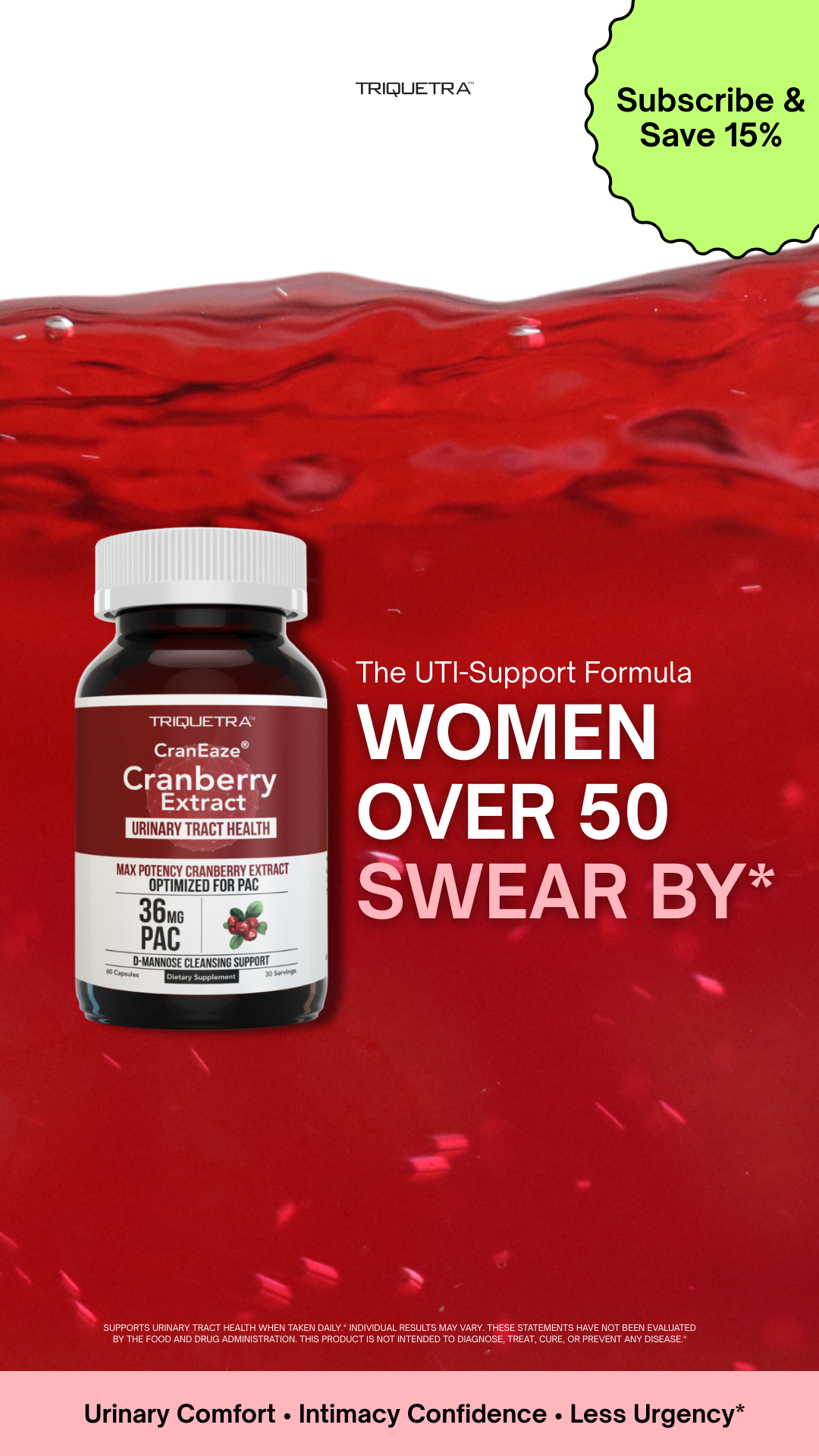 Triquetra Health Facebook ad