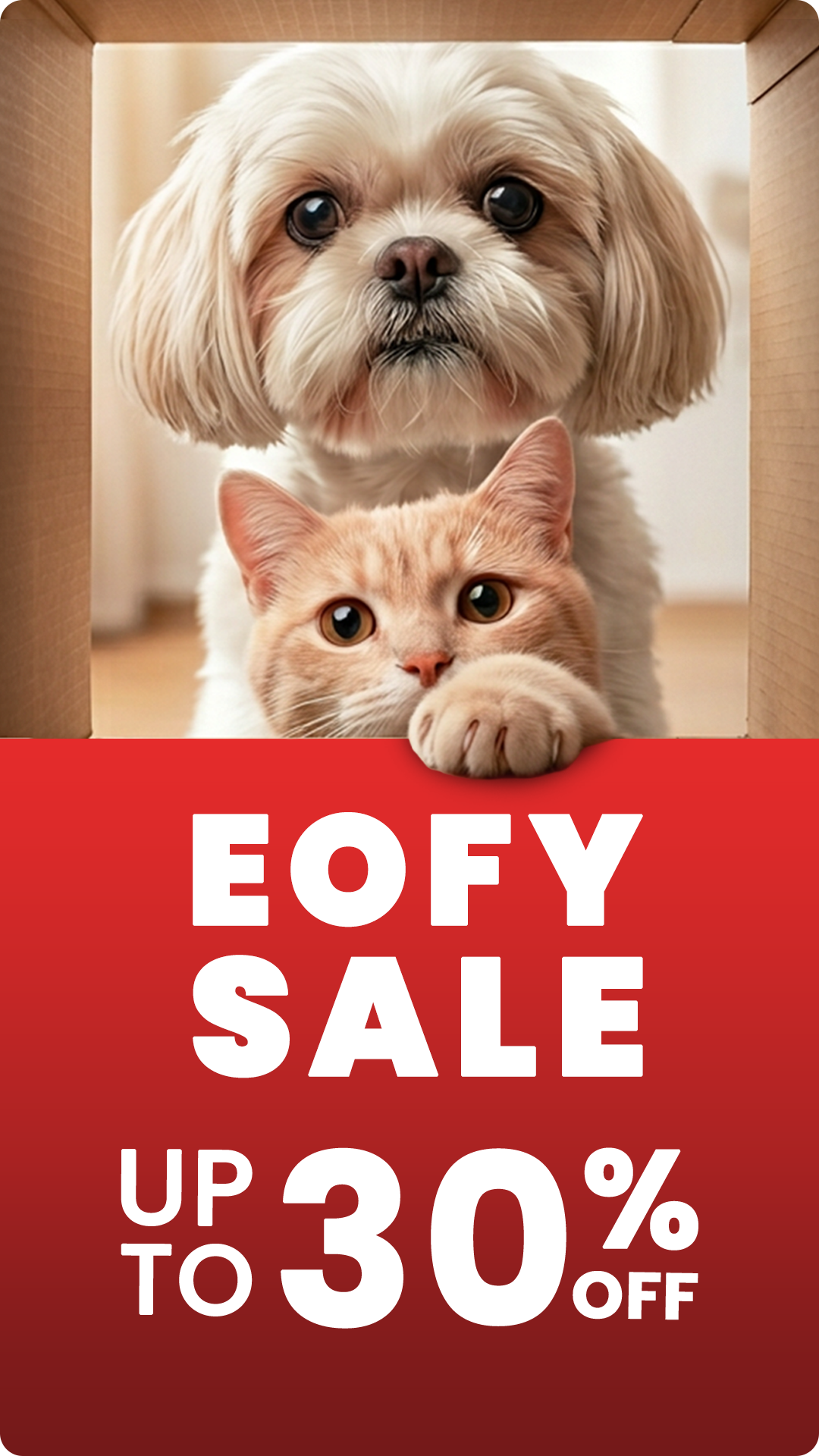Budget Pet Products Facebook ad