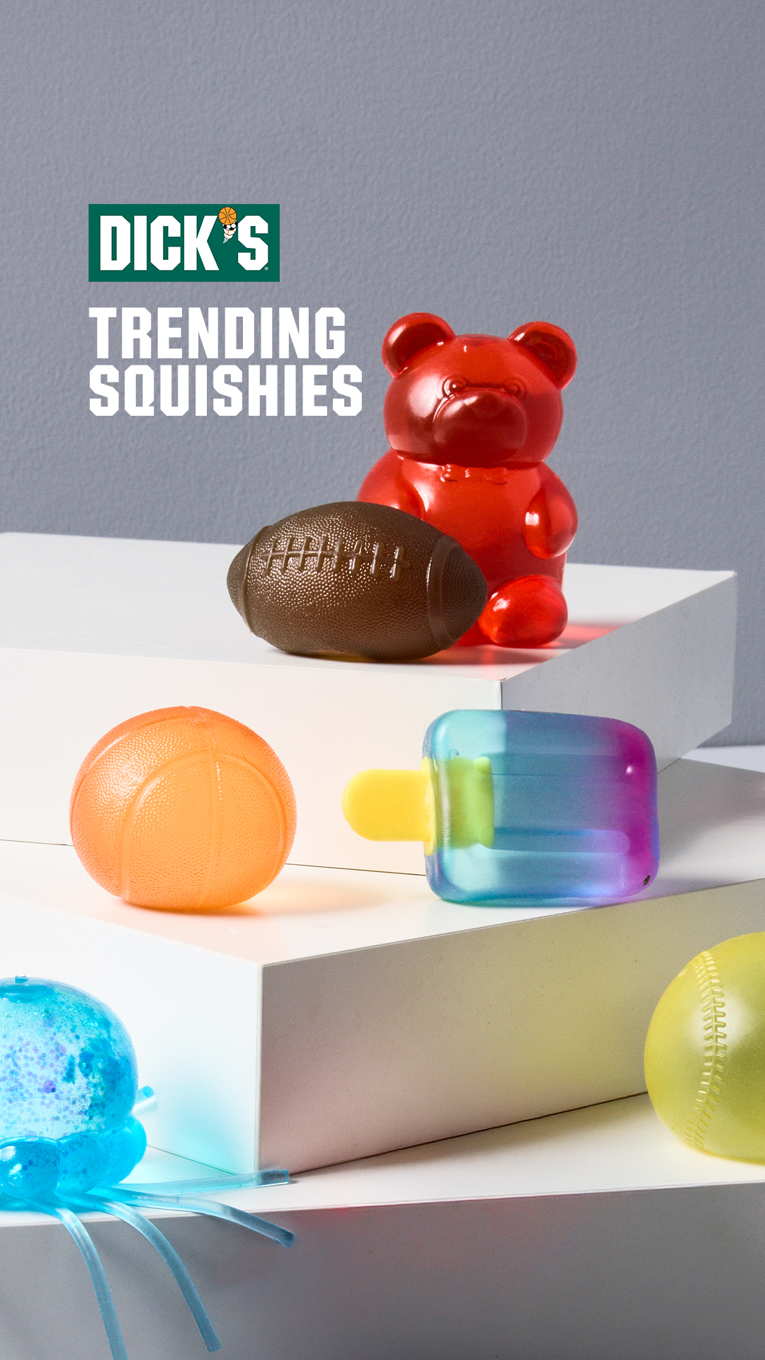 DICK'S Sporting Goods Facebook ad: Trending Squishies