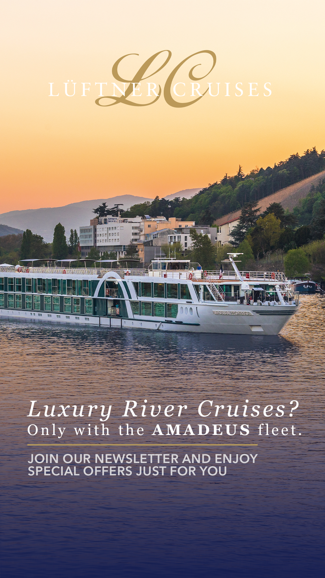 Lüftner Cruises Facebook ad