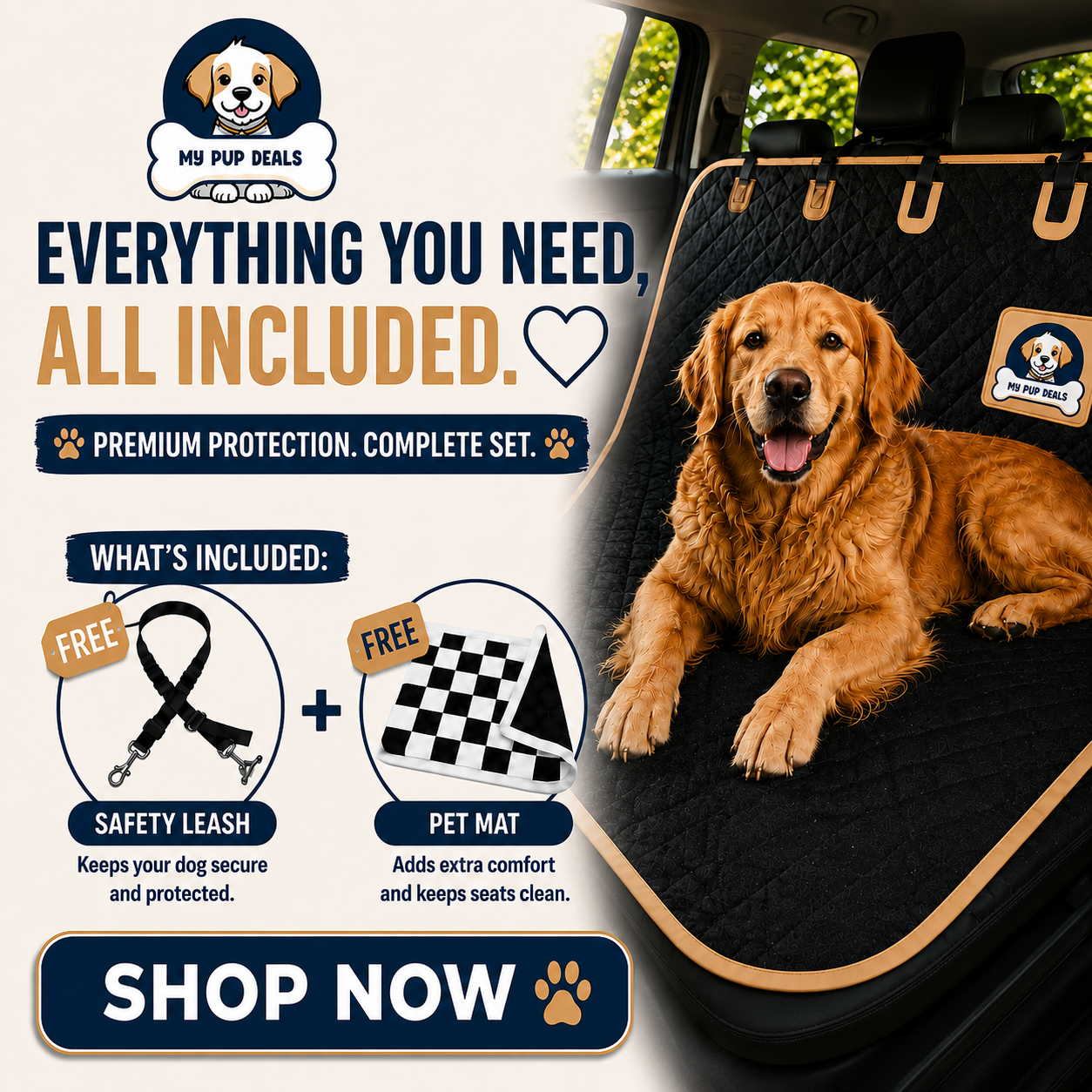 My pup deals Facebook ad
