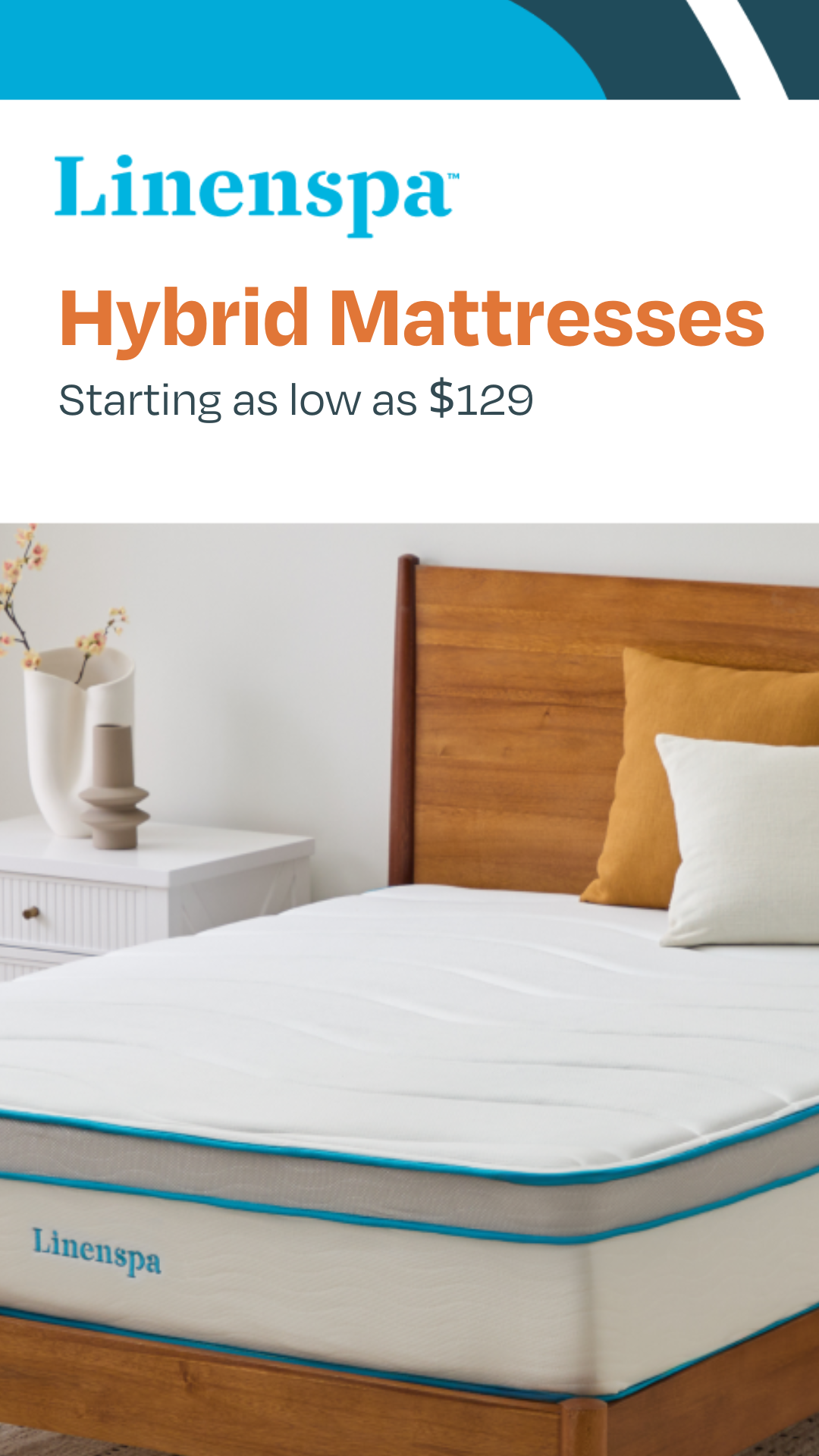 Linenspa Facebook ad