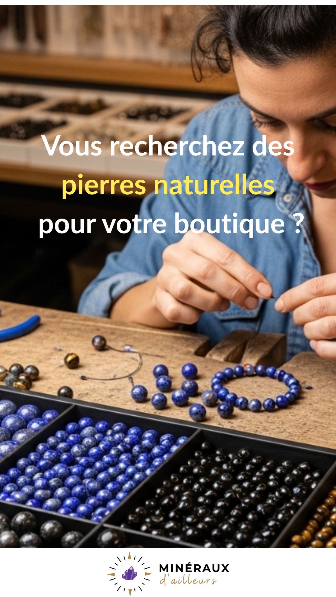 Minéraux d'ailleurs Facebook ad