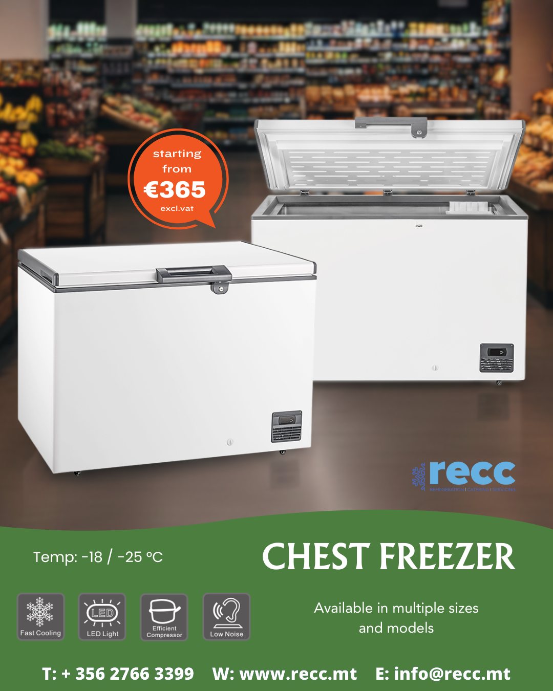 RECC - Refrigeration, Catering & Servicing Facebook ad