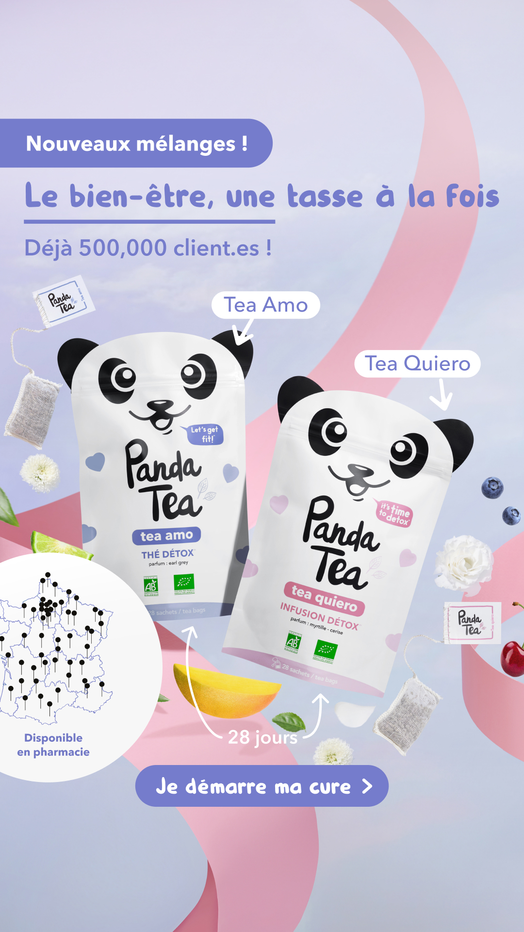Panda Tea Facebook ad
