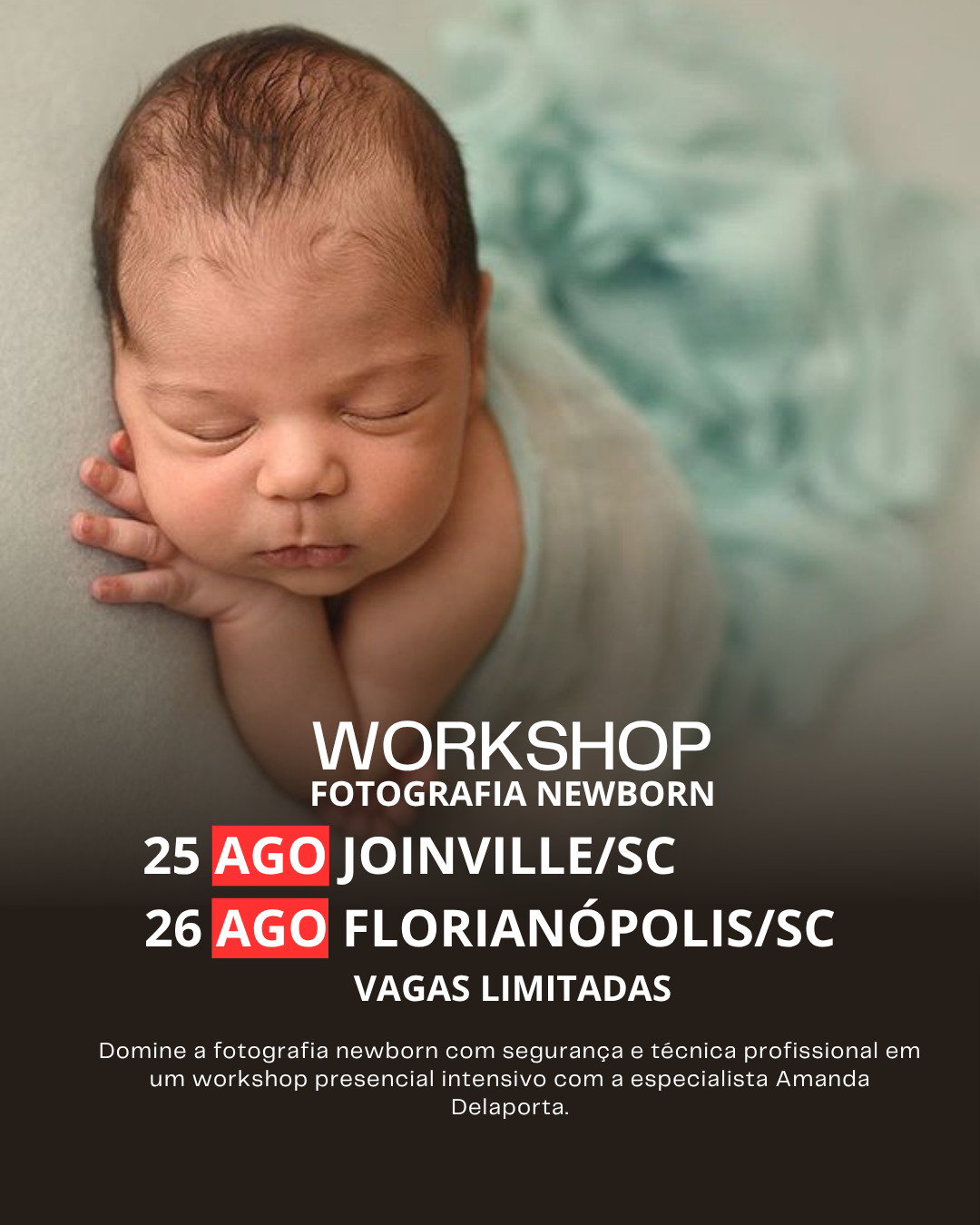 Amanda Delaporta - Fotografia Facebook ad: Curso de Fotografia Newbon -25.08 (Joinville) ou 26.08…