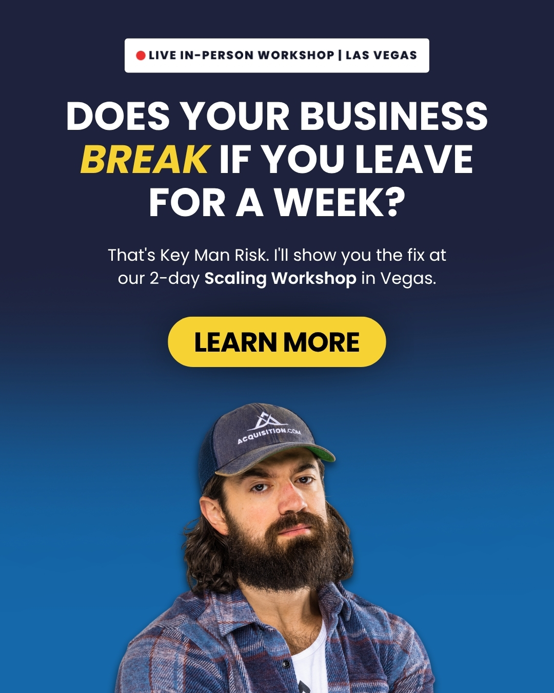 Alex Hormozi Facebook ad