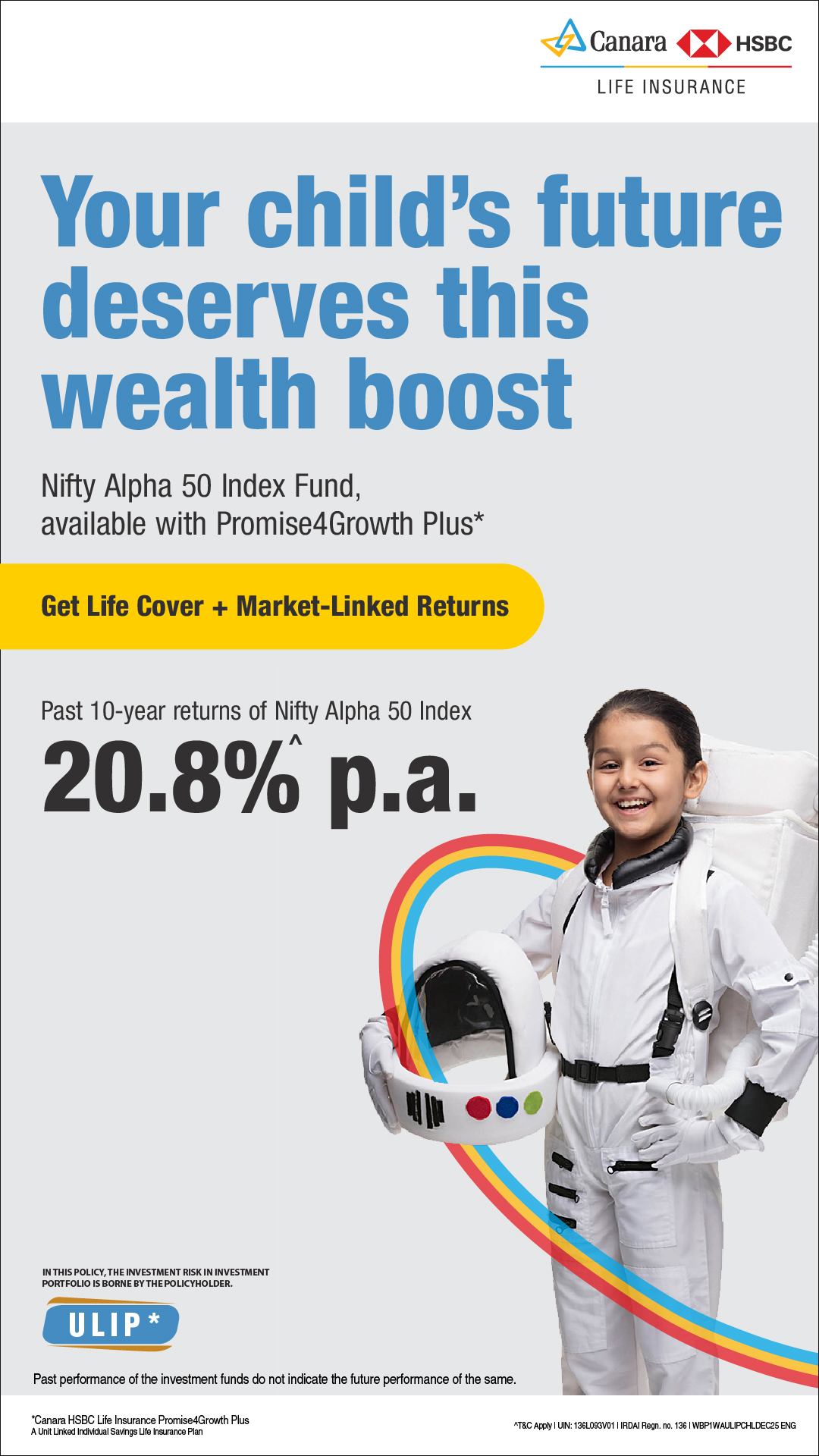 Canara HSBC Life Insurance Company Limited Facebook ad