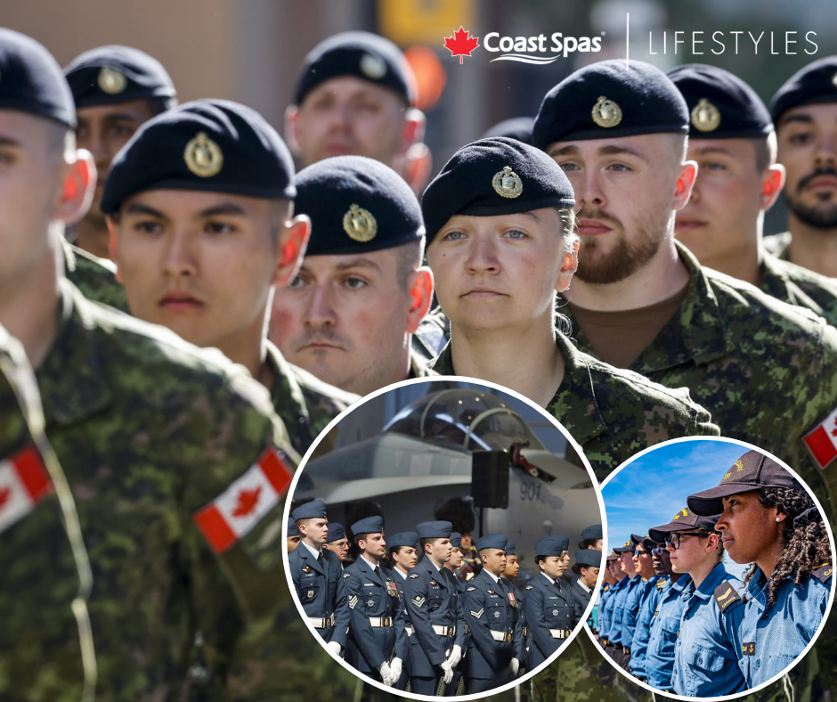 Coast Spas Lifestyles Facebook ad: As a proud Canadian company, Coast Spas Lifestyles…