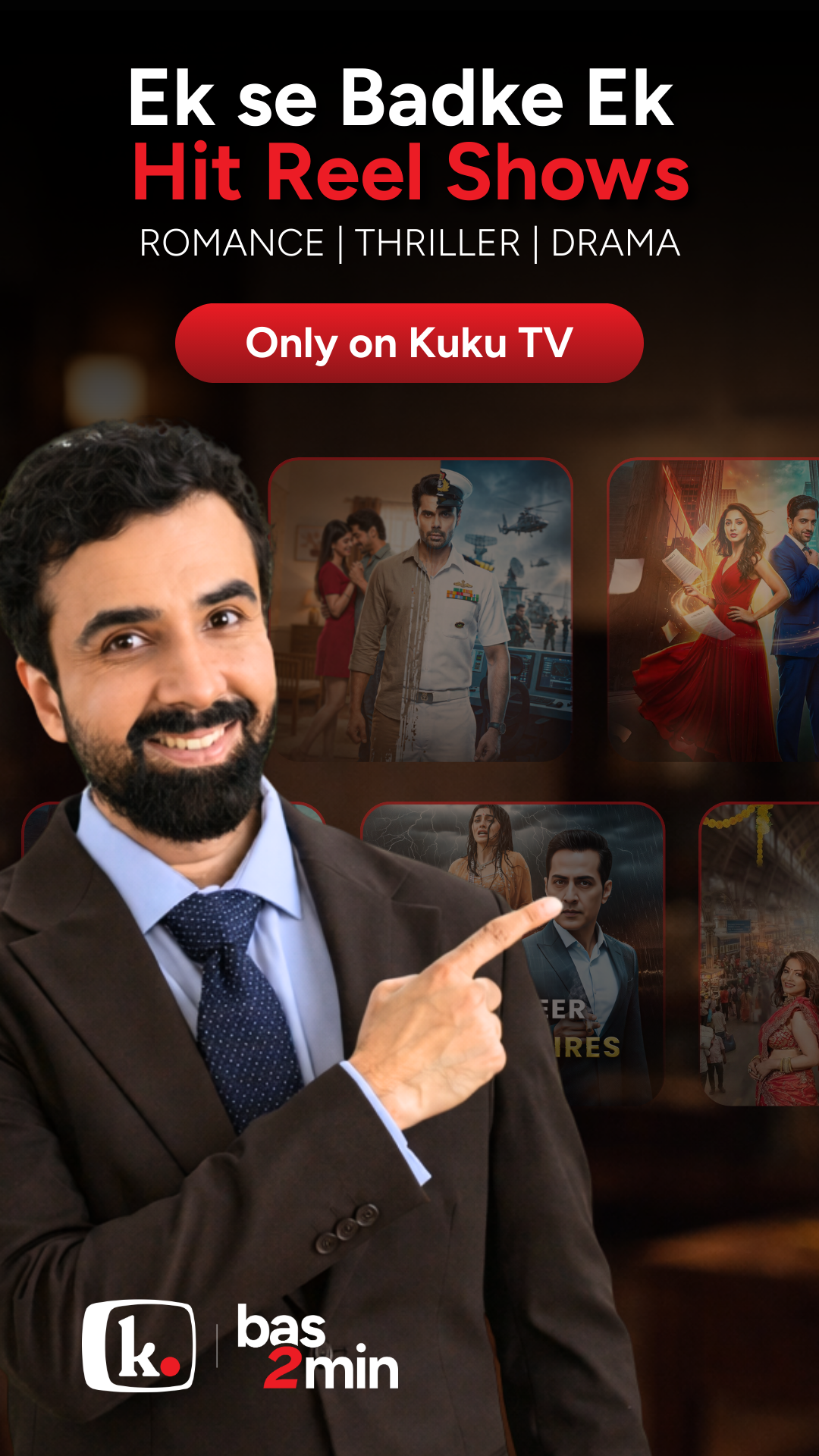 KukuTV Facebook ad