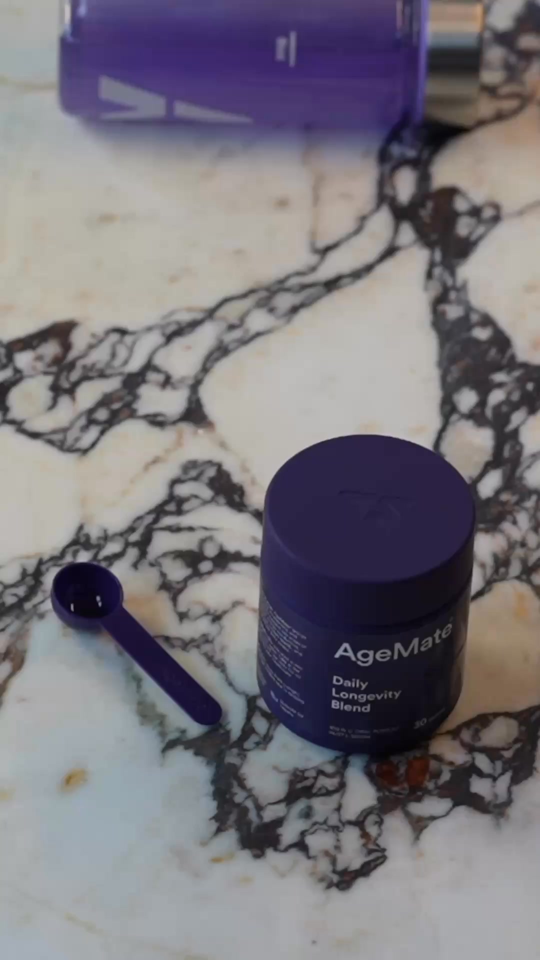 AgeMate Facebook ad: Agemate Daily Longevity Blend