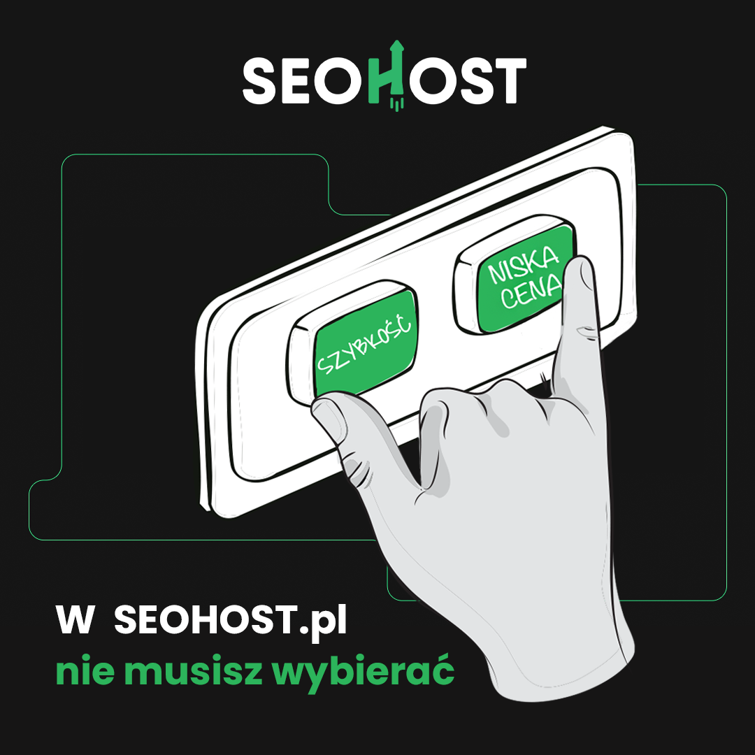 SeoHost.pl Facebook ad: W SEOHOST nie musisz wybierać!