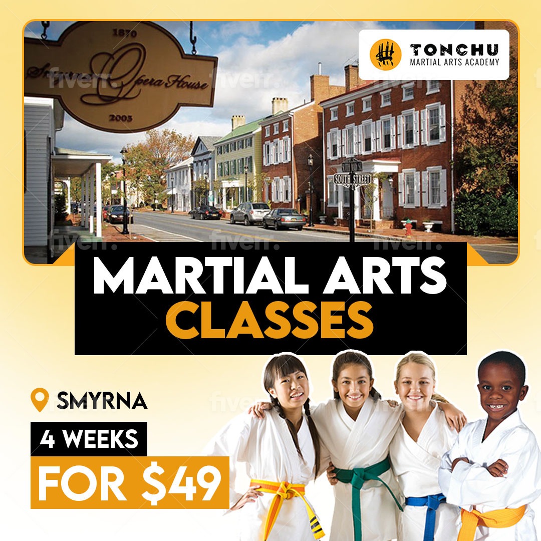 Tonchu Martial Arts Facebook ad: Get 4 Martial Arts Classes For Only $49