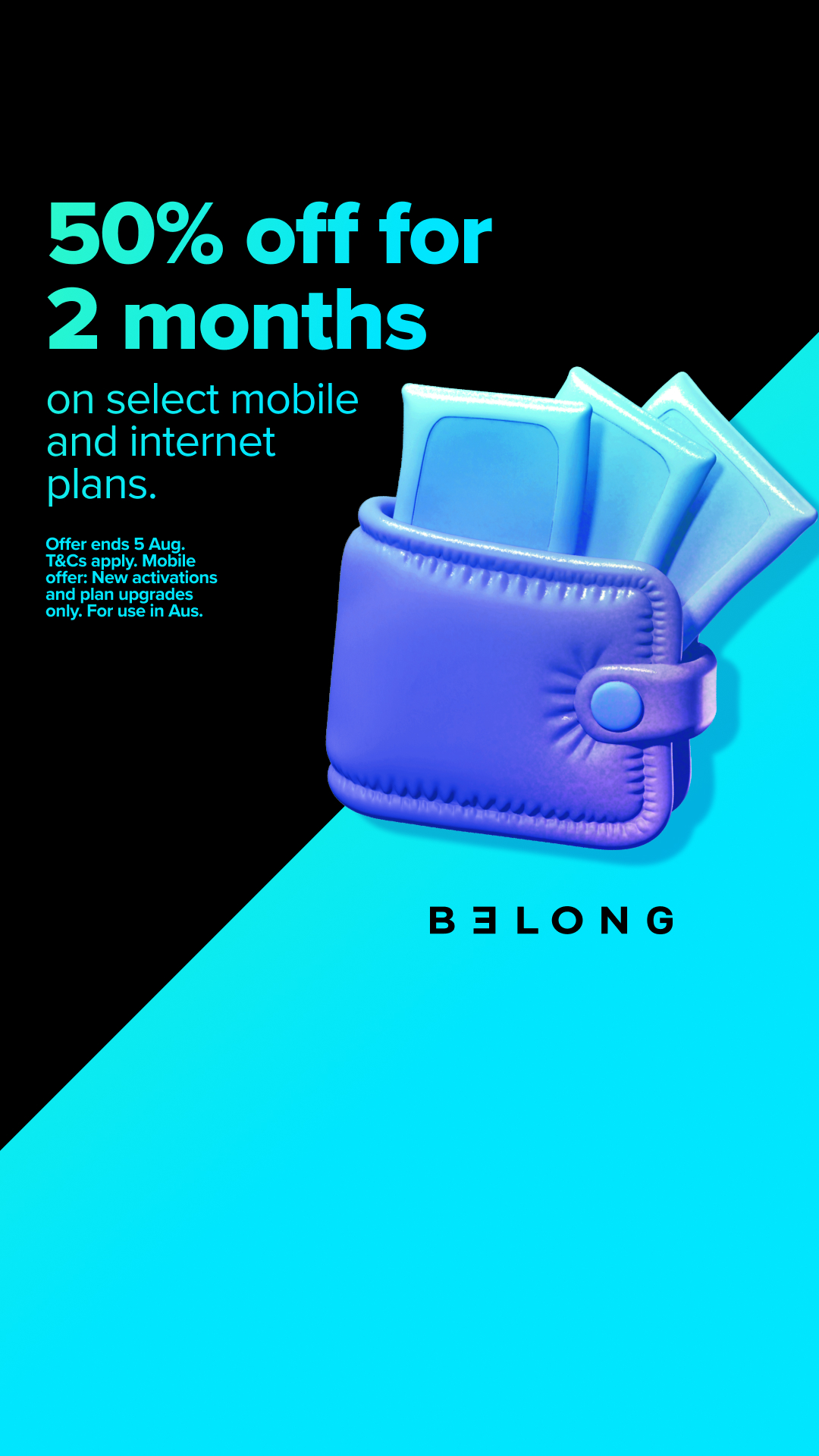 Belong Facebook ad from Jul 13, 2026