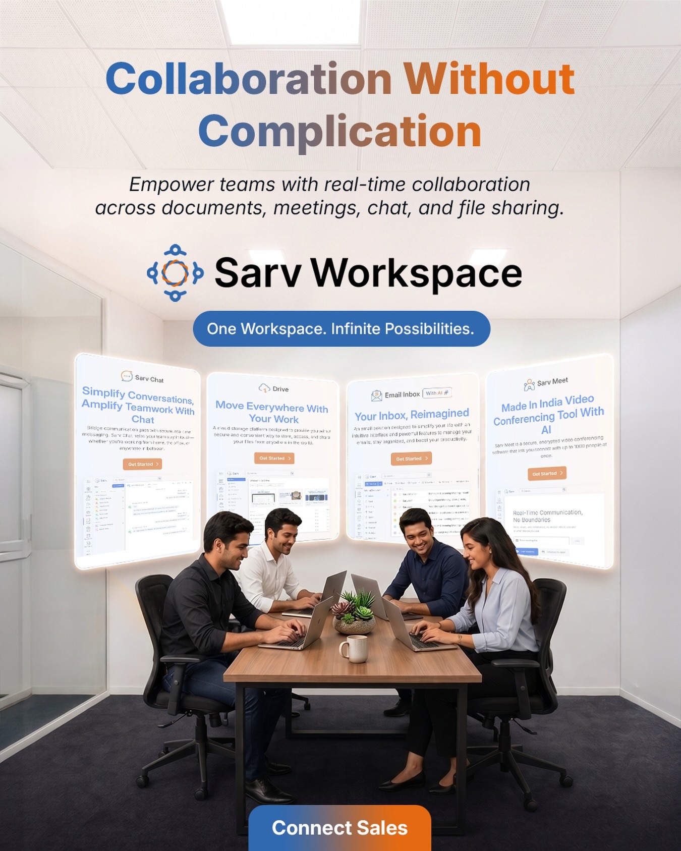 Sarv Facebook ad: Chat with us