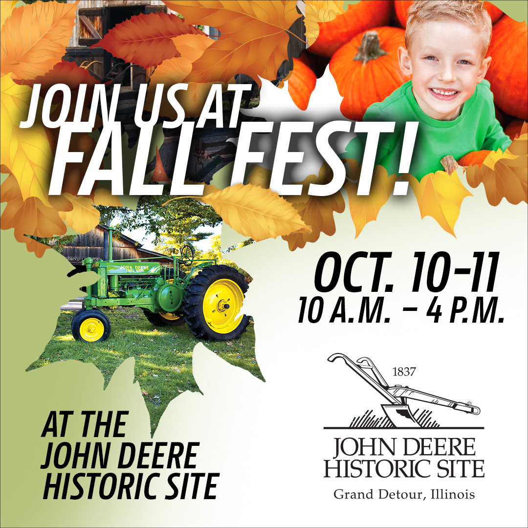 John Deere Facebook ad: Visit the John Deere Historic Site