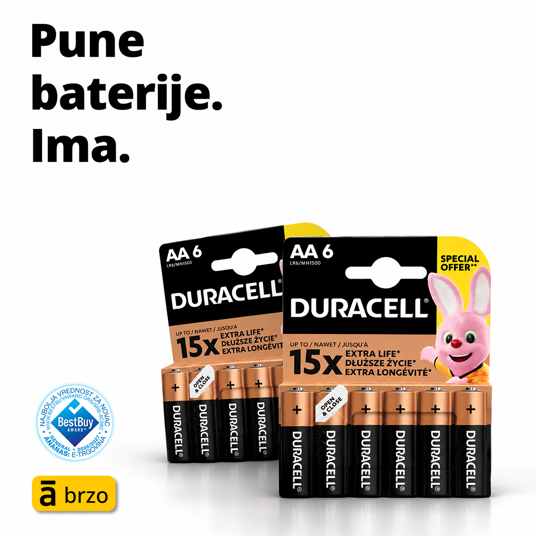 Ananas.rs Facebook ad: Super cena baterija na Ananasu.