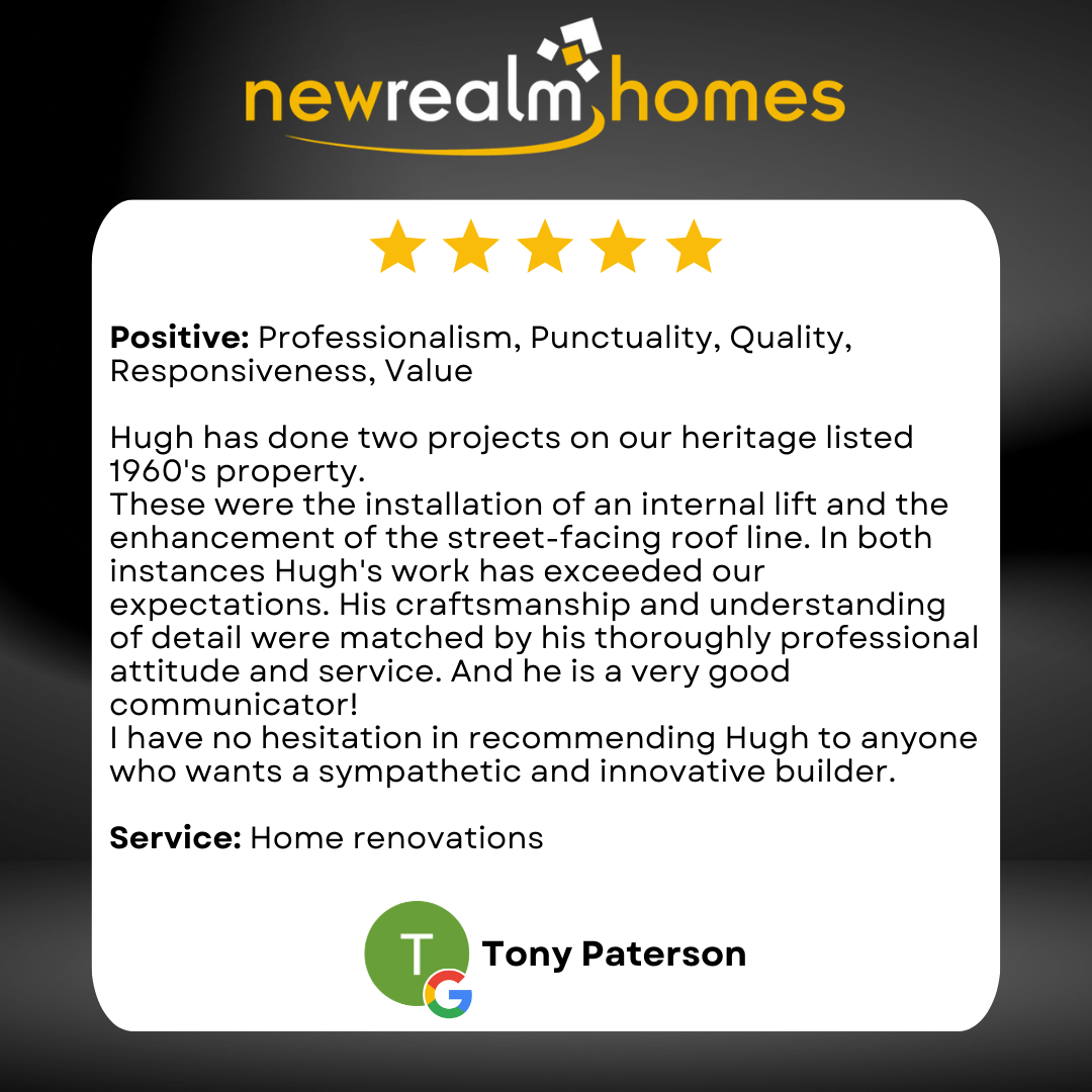 New Realm Homes Facebook ad: What do clients think about New Realm Homes?