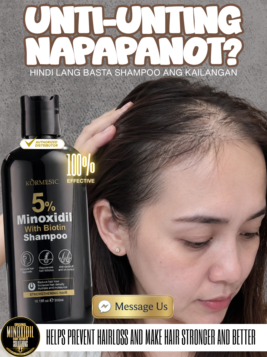 Original Monoxidil Hair Growth Solutions Facebook ad: Hair Strength