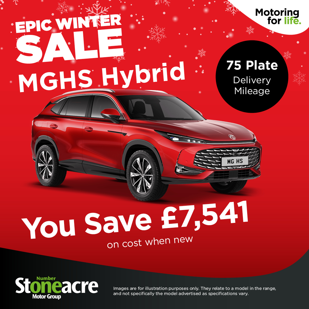 Stoneacre Derby Facebook ad: Upgrade your drive this winter!