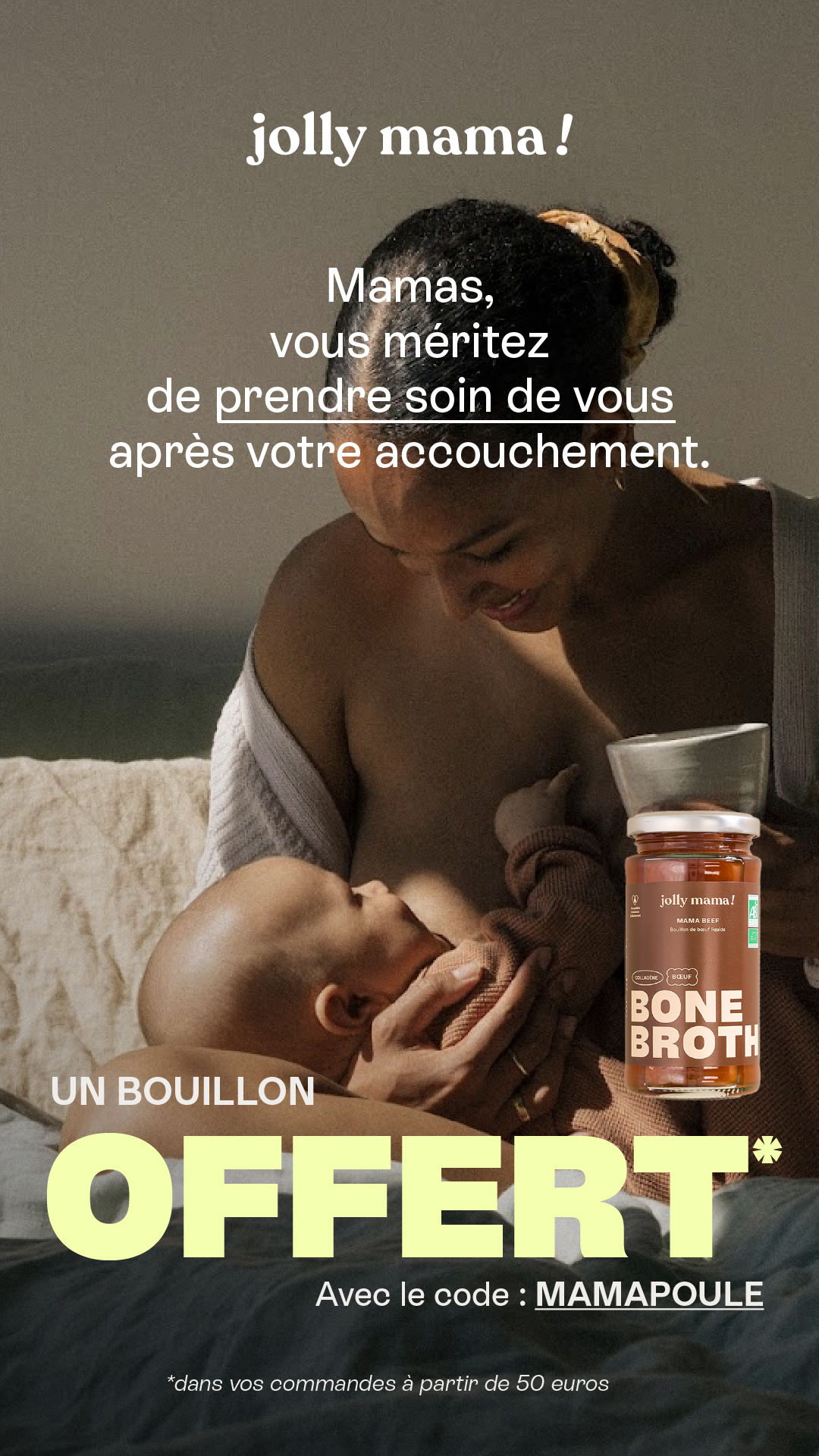 Jolly Mama Facebook ad